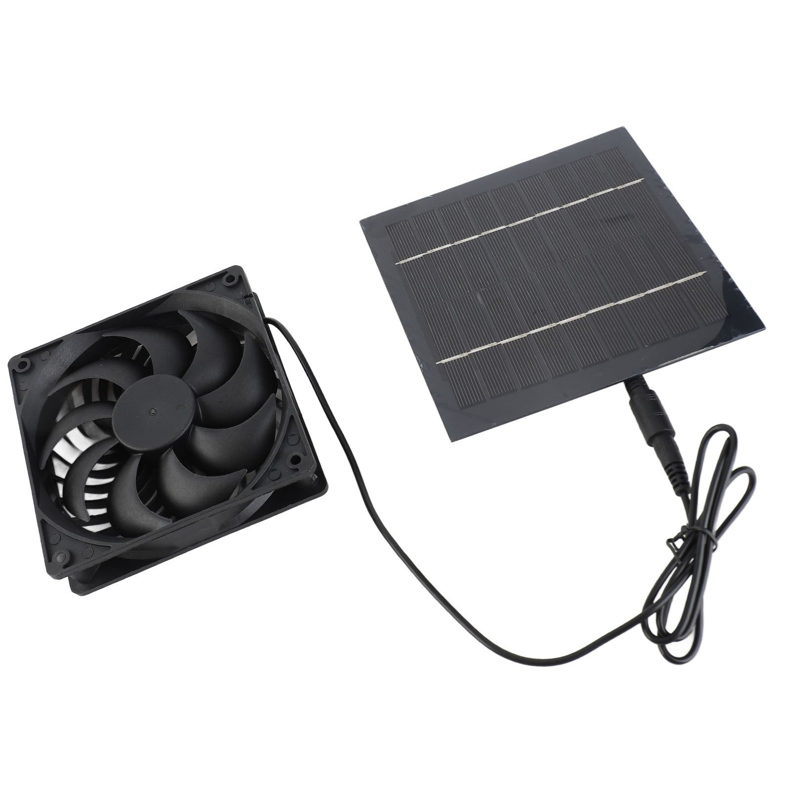 Solar Panel Fan Kit Chicken Coop Exhaust Home Outdoor Supplies 5W 6V IP65 view 10