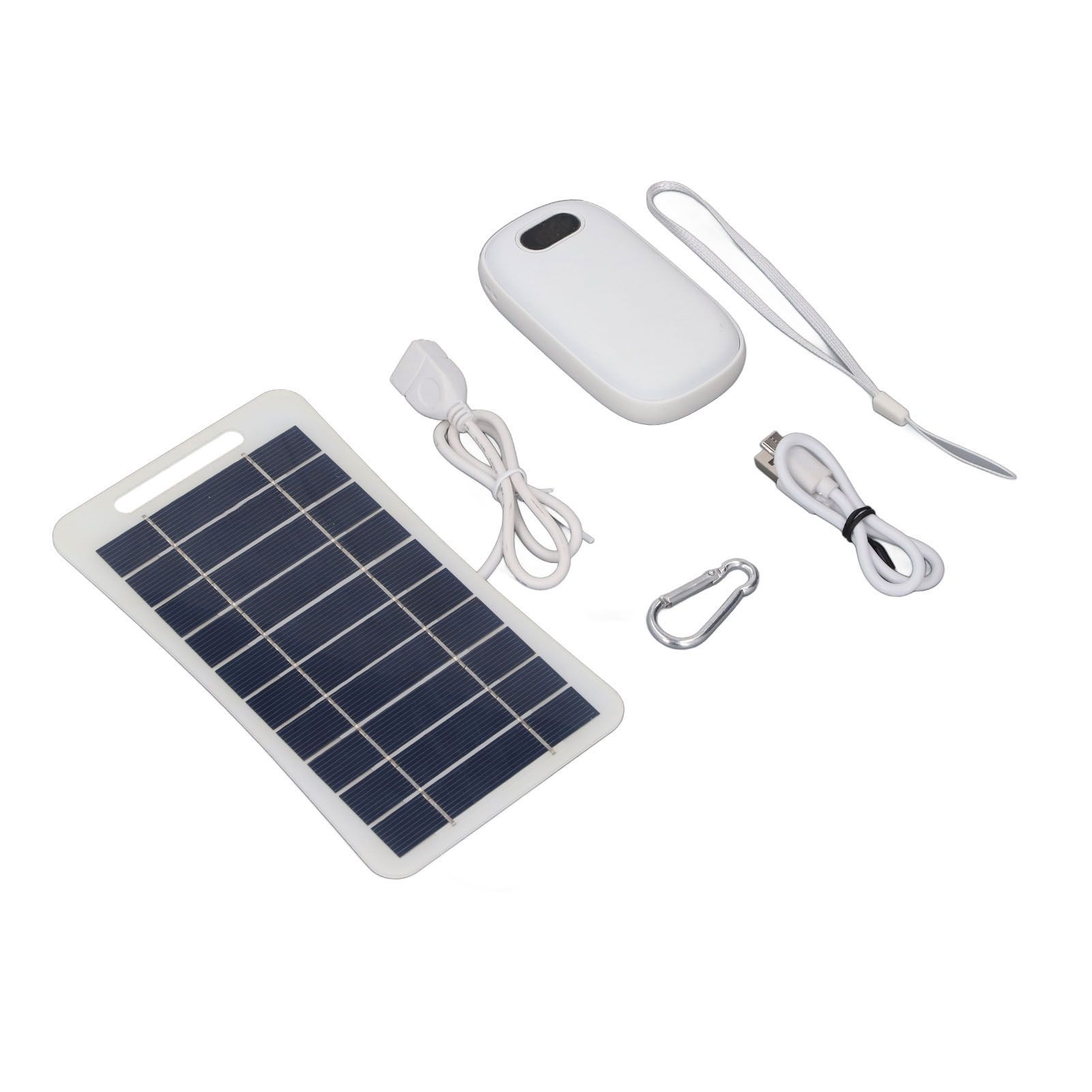 Solar Charger with Hand Warmer 2W 5V Polycrystalline Silicon USB Solar Panel view 9