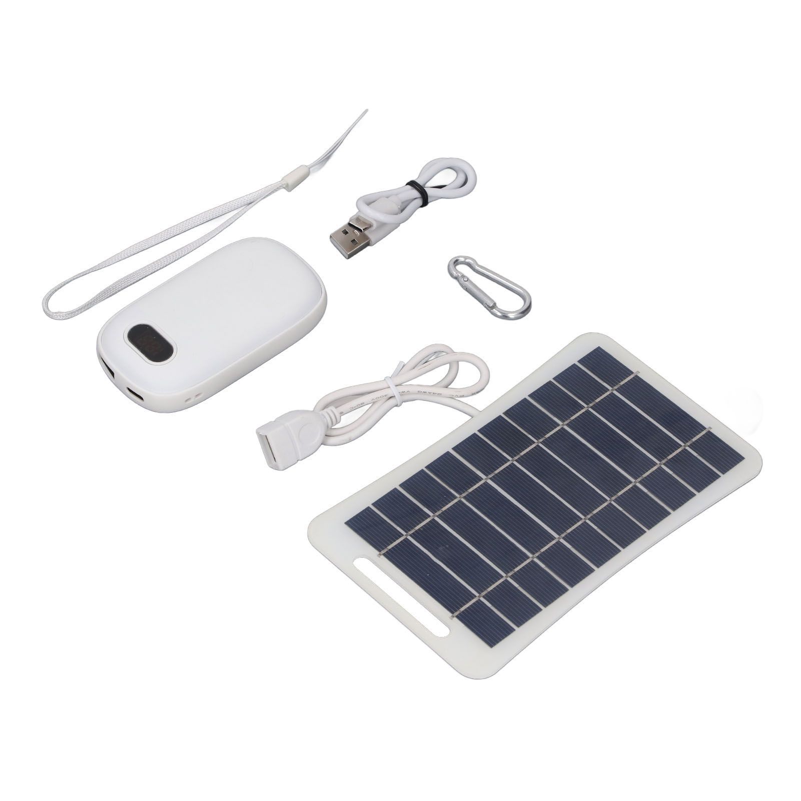Solar Charger with Hand Warmer 2W 5V Polycrystalline Silicon USB Solar Panel view 10