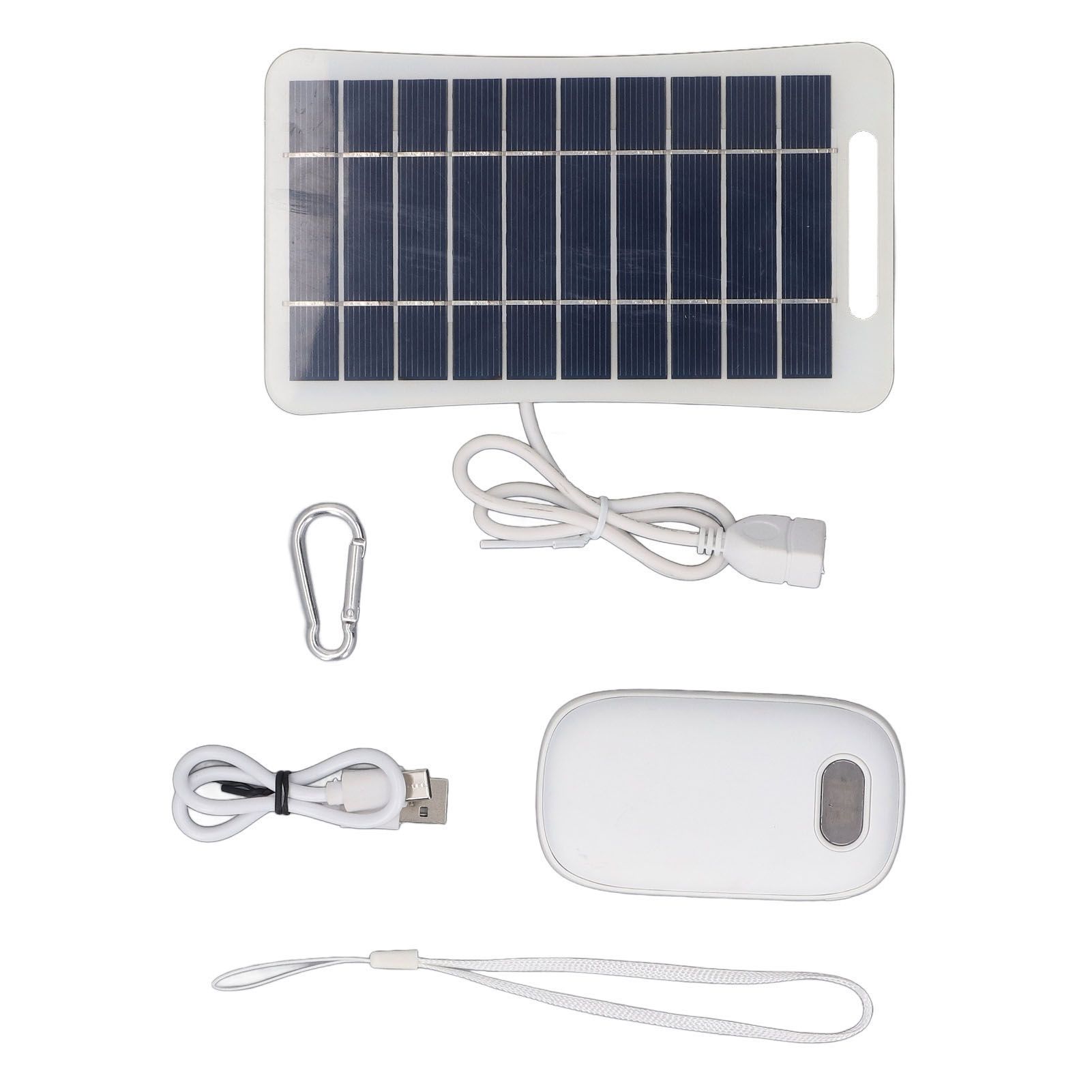 Solar Charger with Hand Warmer 2W 5V Polycrystalline Silicon USB Solar Panel view 12
