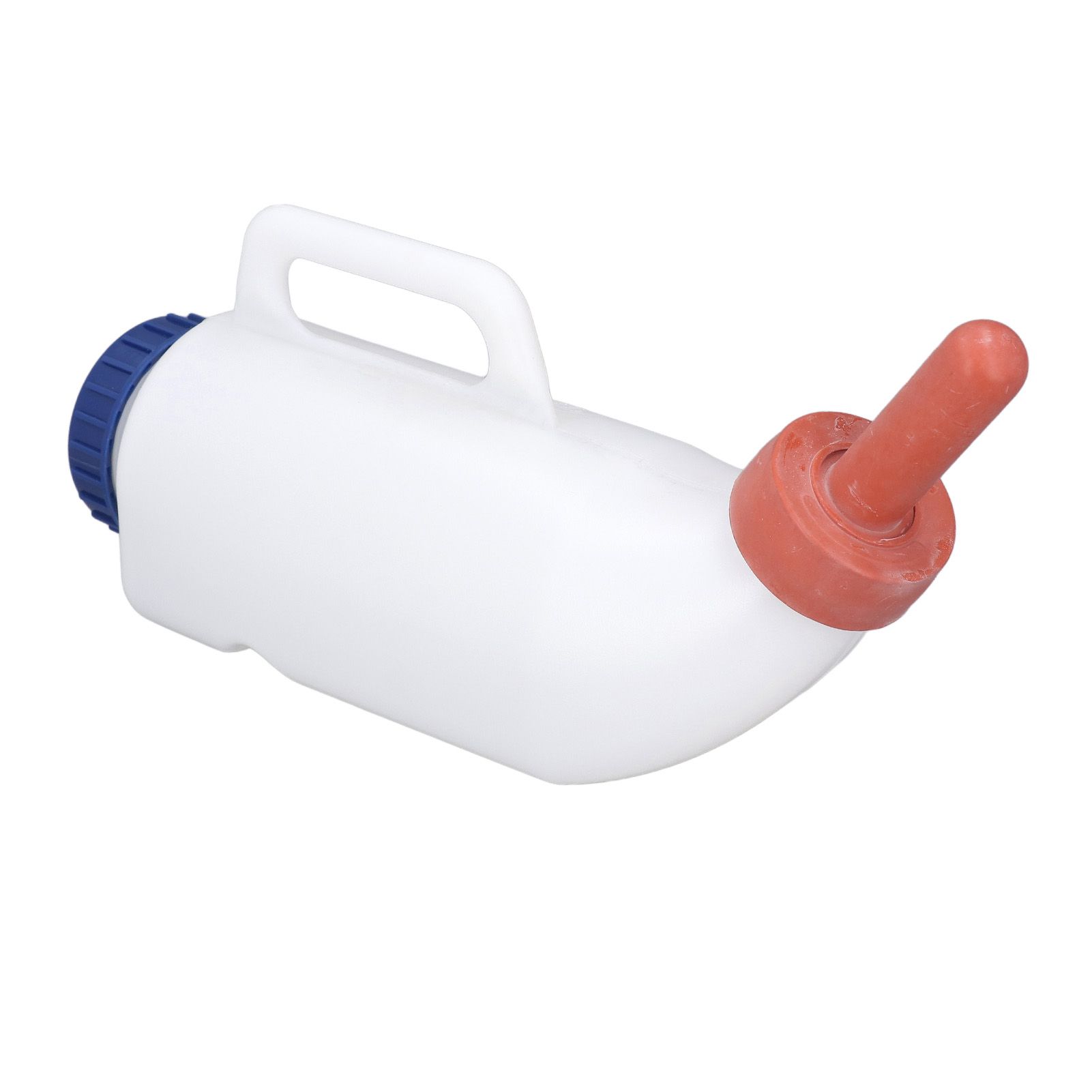 Calf Nursing Feeding Bottle Silicone Nipple PE 2L Spill Proof Calf Milk Feeder view 4