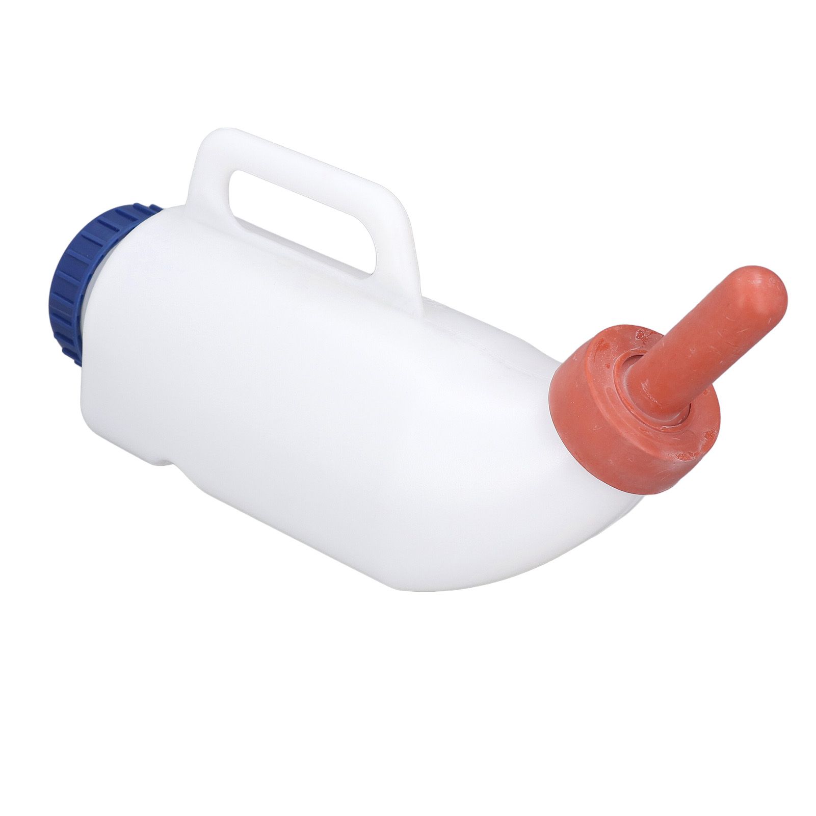 Calf Nursing Feeding Bottle Silicone Nipple PE 2L Spill Proof Calf Milk Feeder view 8