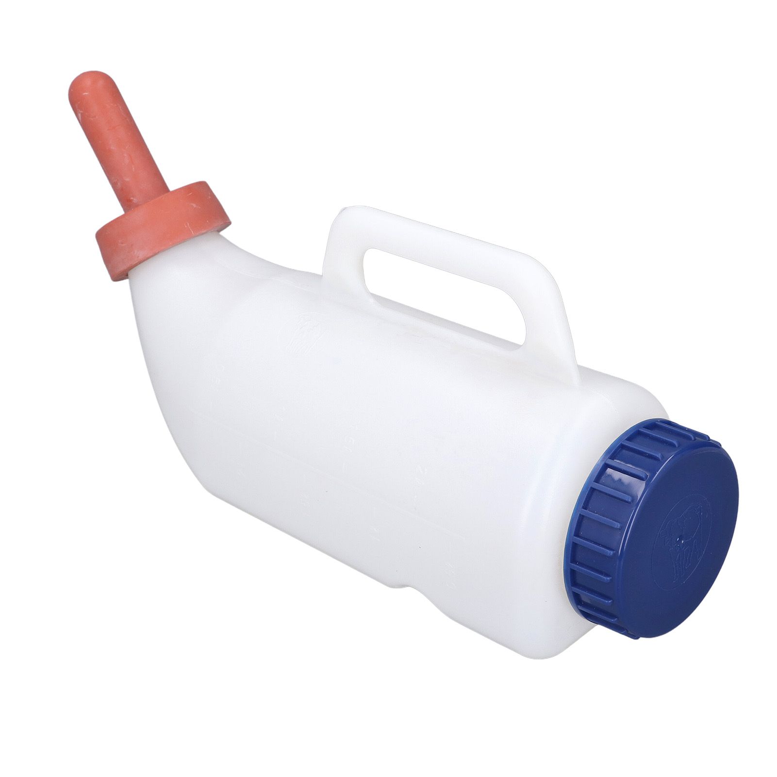 Calf Nursing Feeding Bottle Silicone Nipple PE 2L Spill Proof Calf Milk Feeder view 11