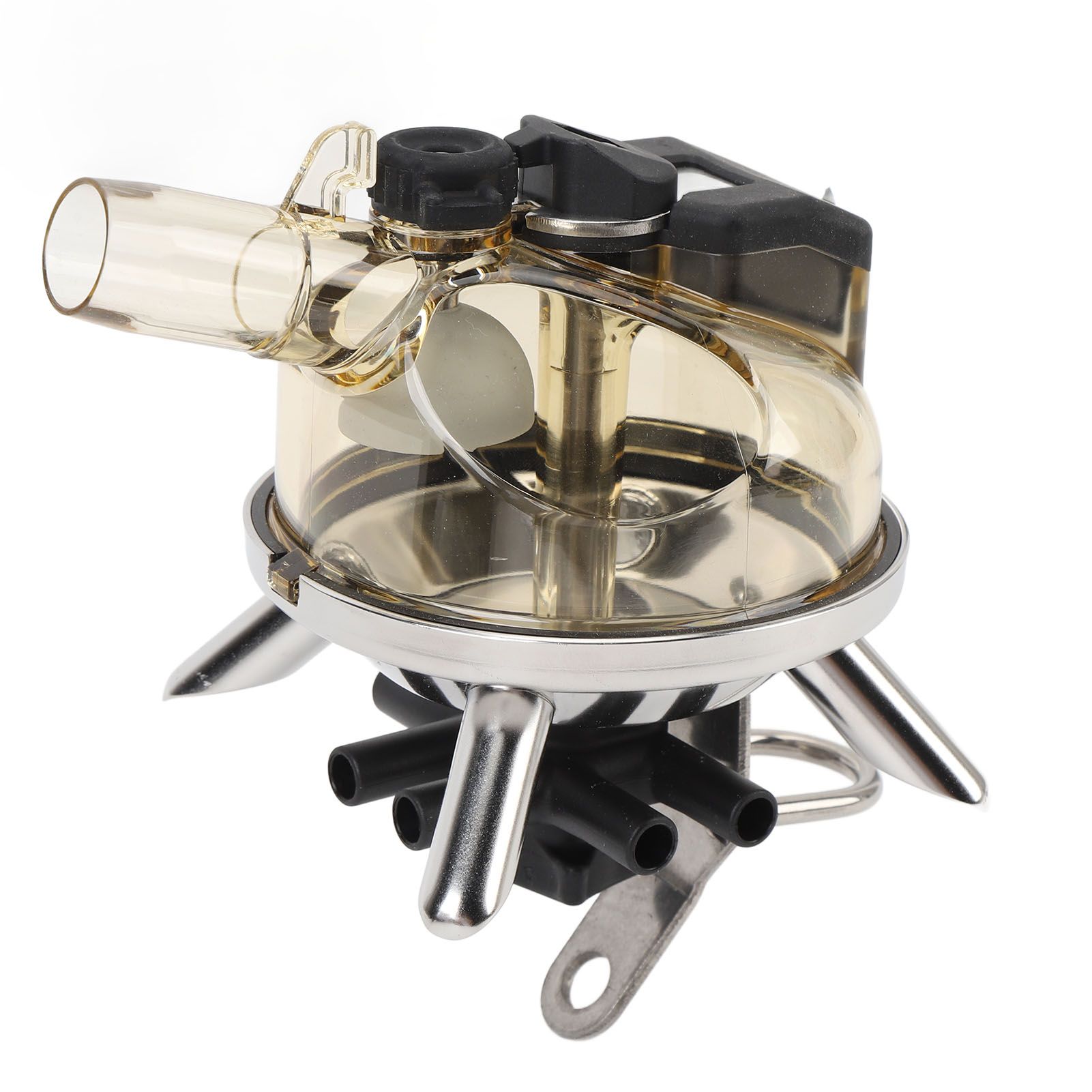 Cow Milk Collector 300ml Stainless Base Transparent Cover Cow Milking Cluster