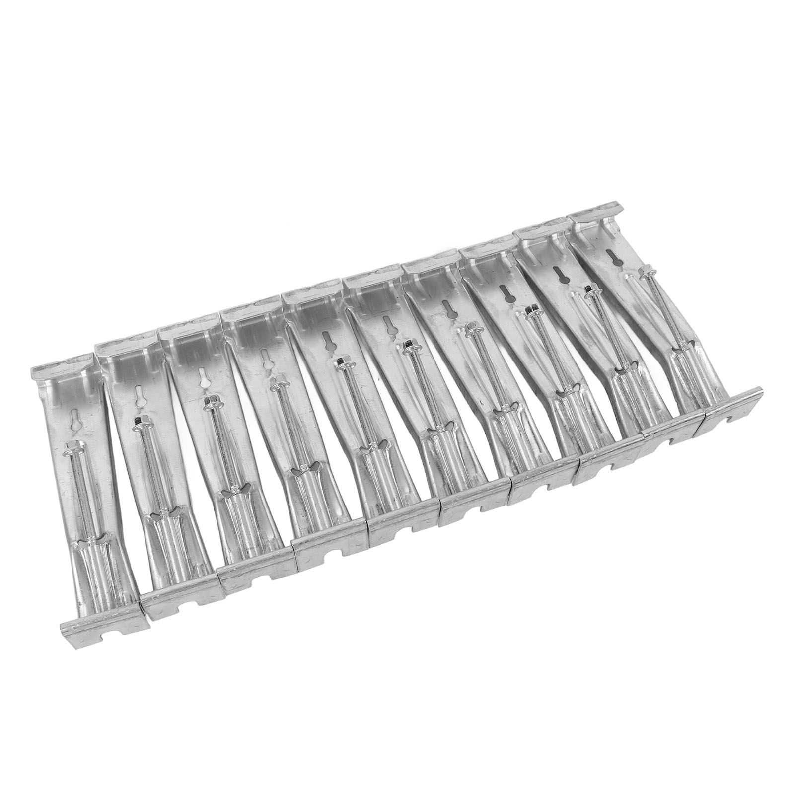 20pcs Rain Gutter Hangers Heavy Duty Hidden Gutter Bracket Fastener with Pre view 12