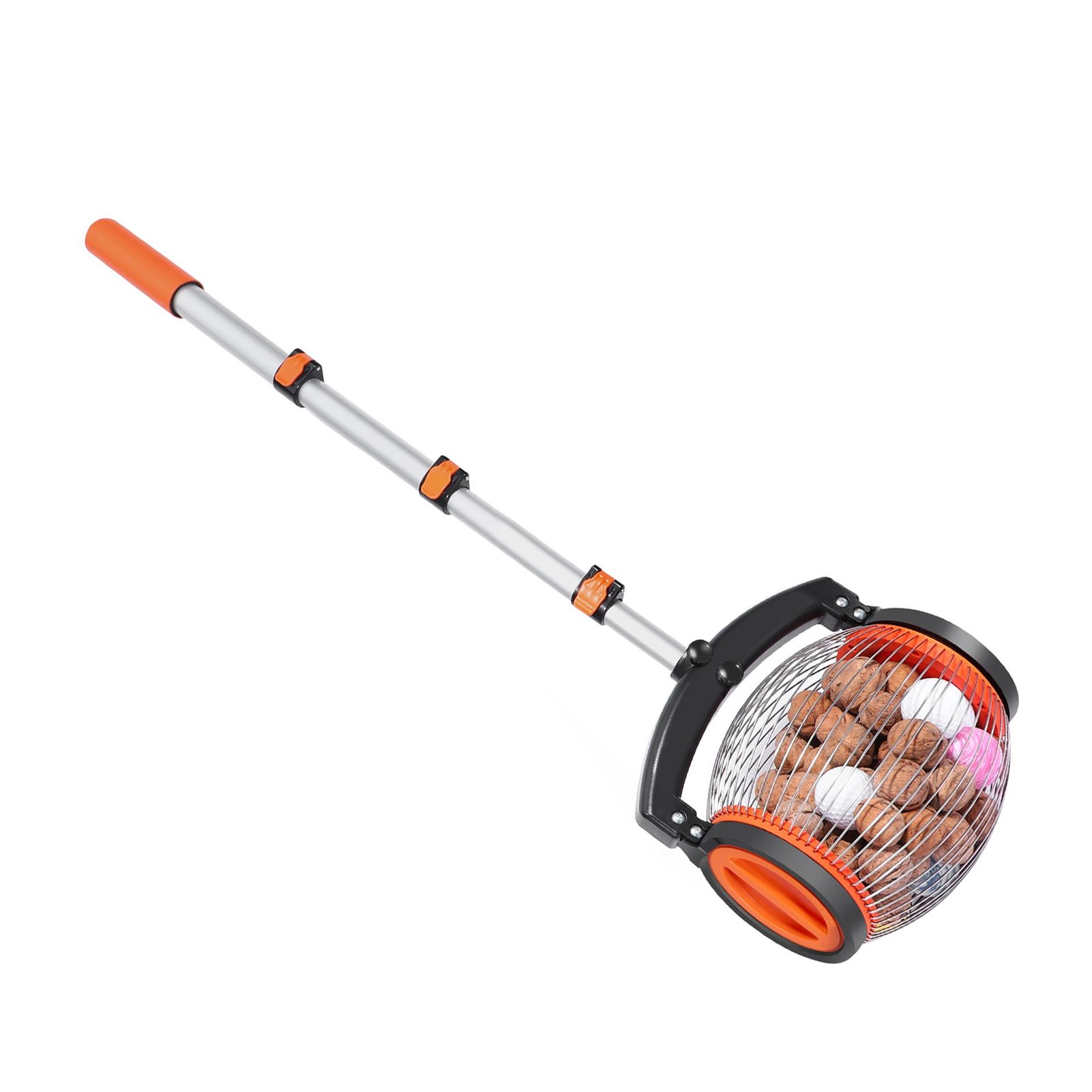 Rolling Nut Collector Manual Ball Gatherer Multifunctional Garden Picker Tool
