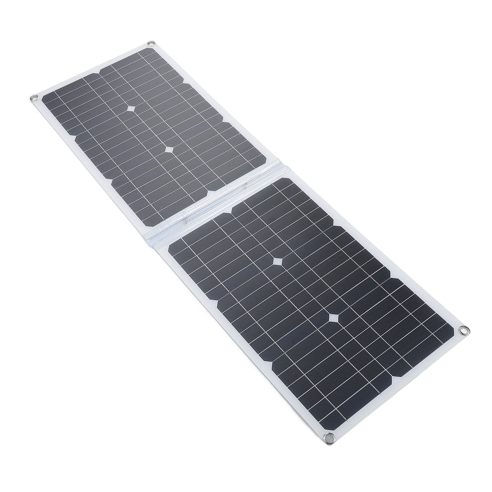 40W Portable Foldable Solar Panel with Controller 2 USB Ports Monocrystalline view 4