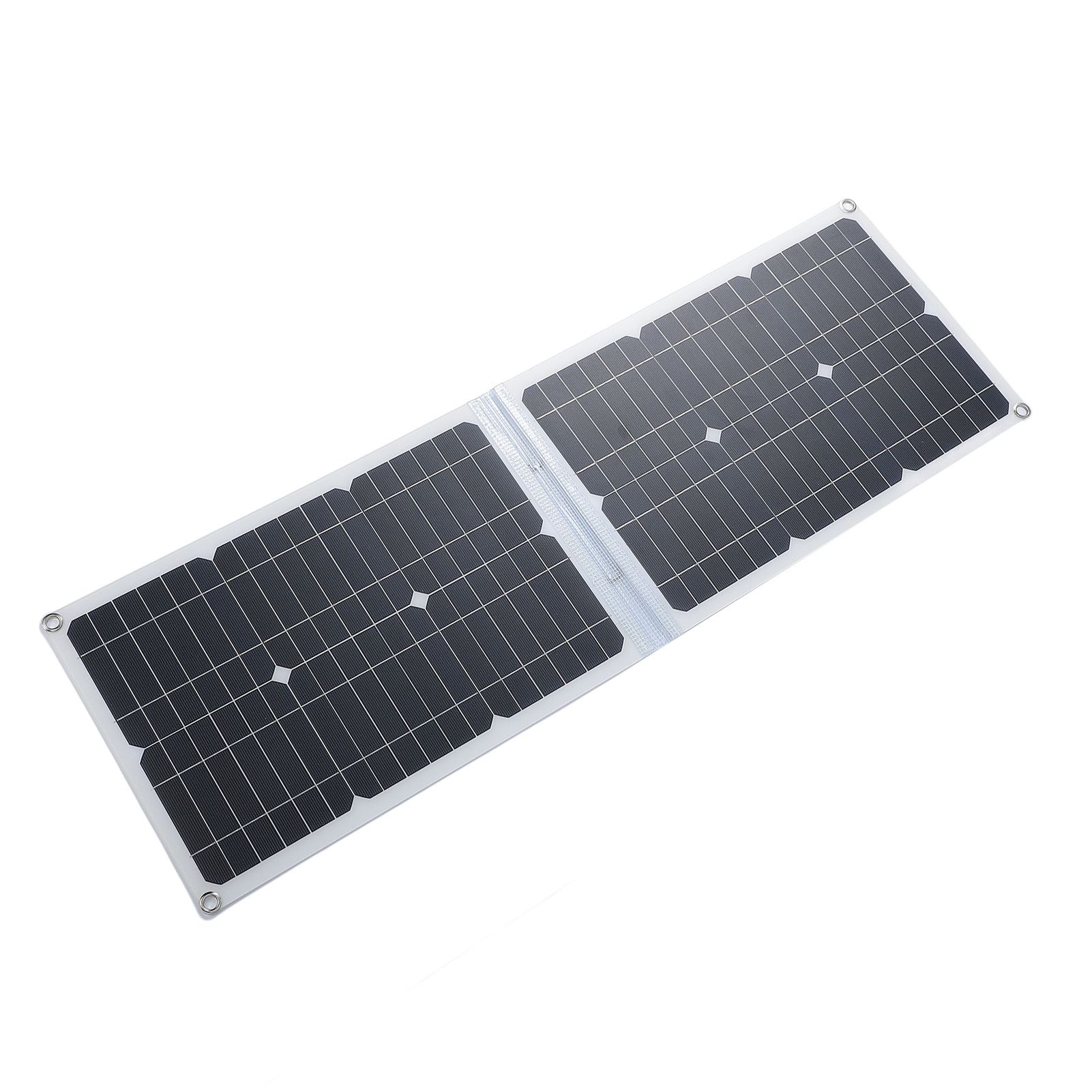 40W Portable Foldable Solar Panel with Controller 2 USB Ports Monocrystalline view 6