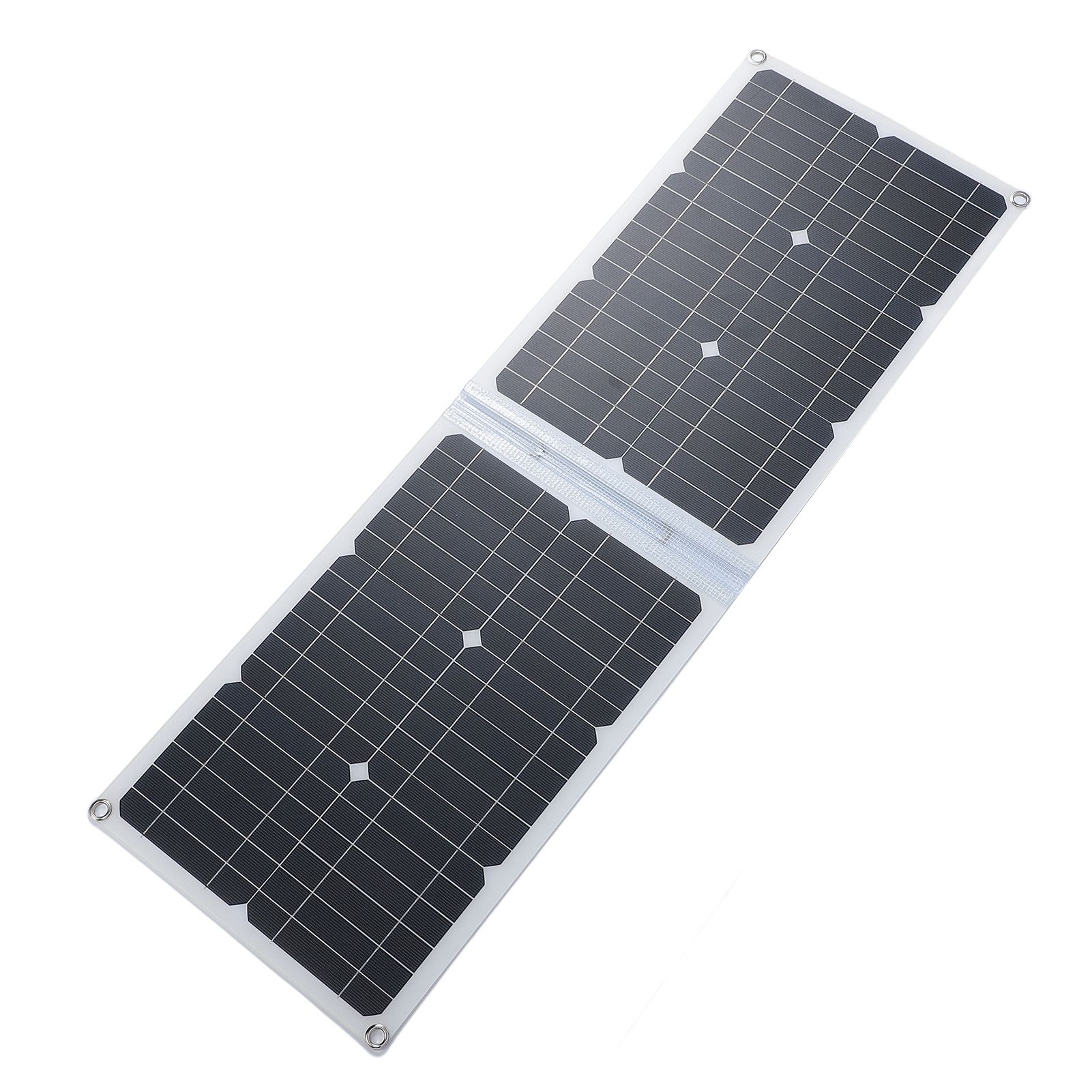 40W Portable Foldable Solar Panel with Controller 2 USB Ports Monocrystalline view 7