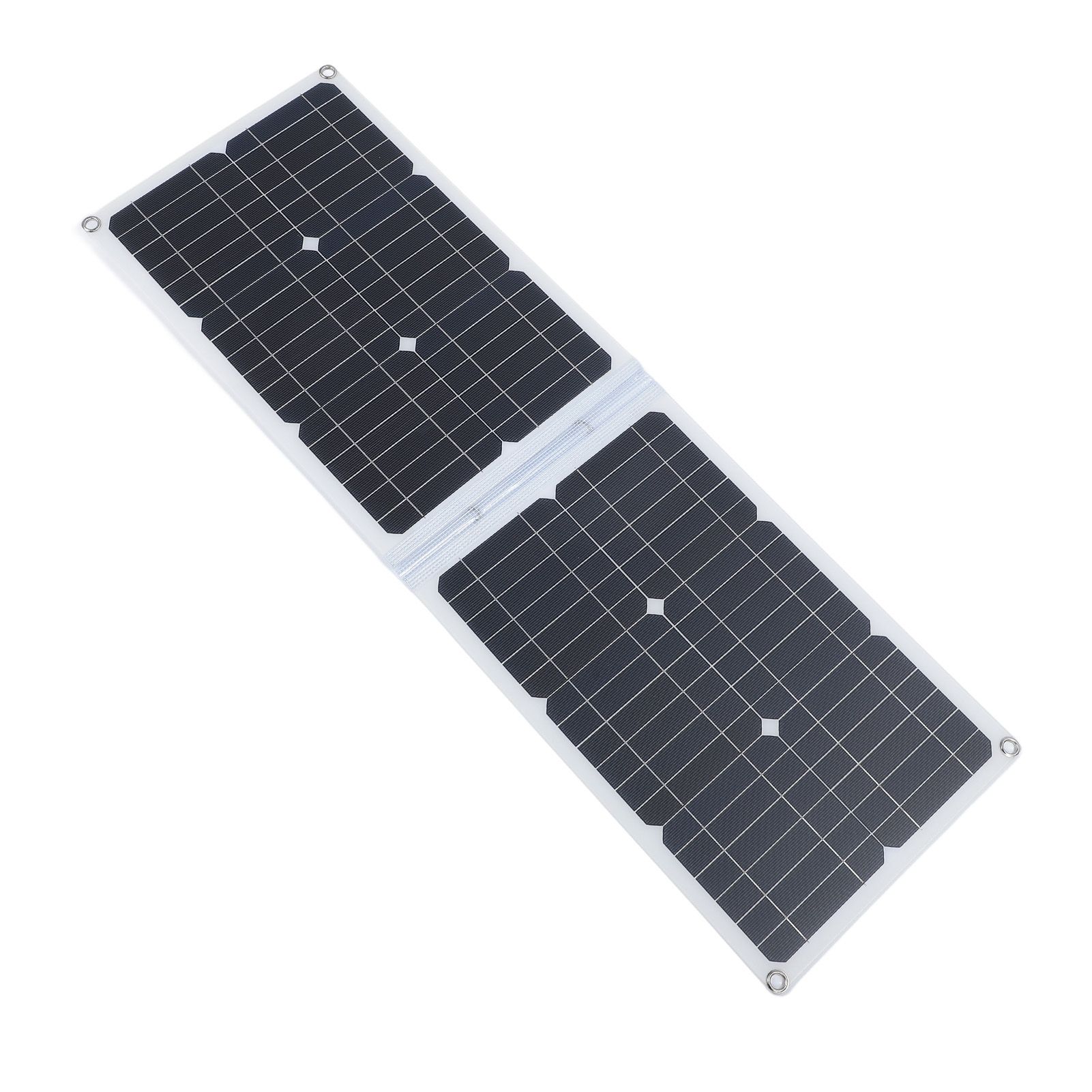 40W Portable Foldable Solar Panel with Controller 2 USB Ports Monocrystalline view 9