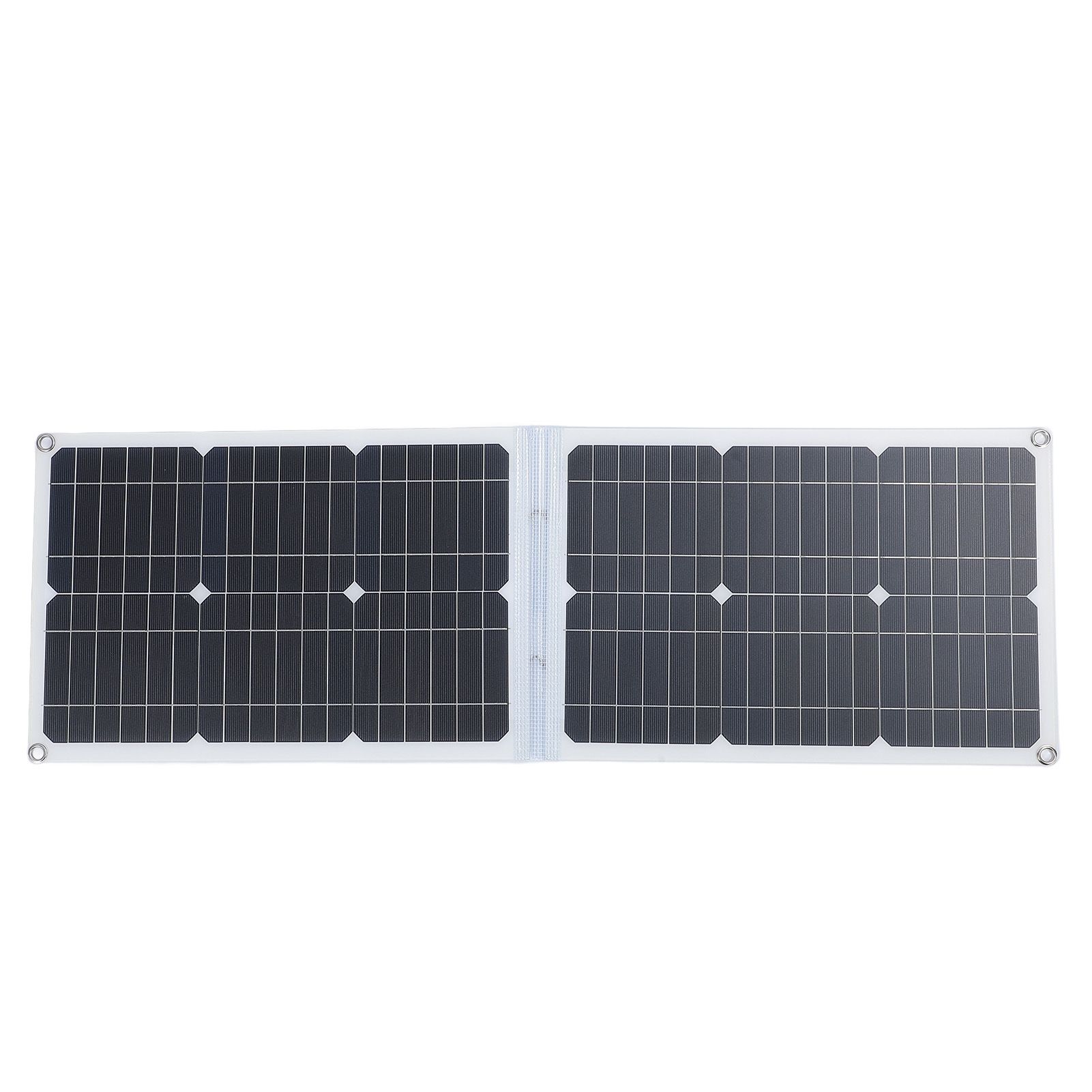 40W Portable Foldable Solar Panel with Controller 2 USB Ports Monocrystalline view 12