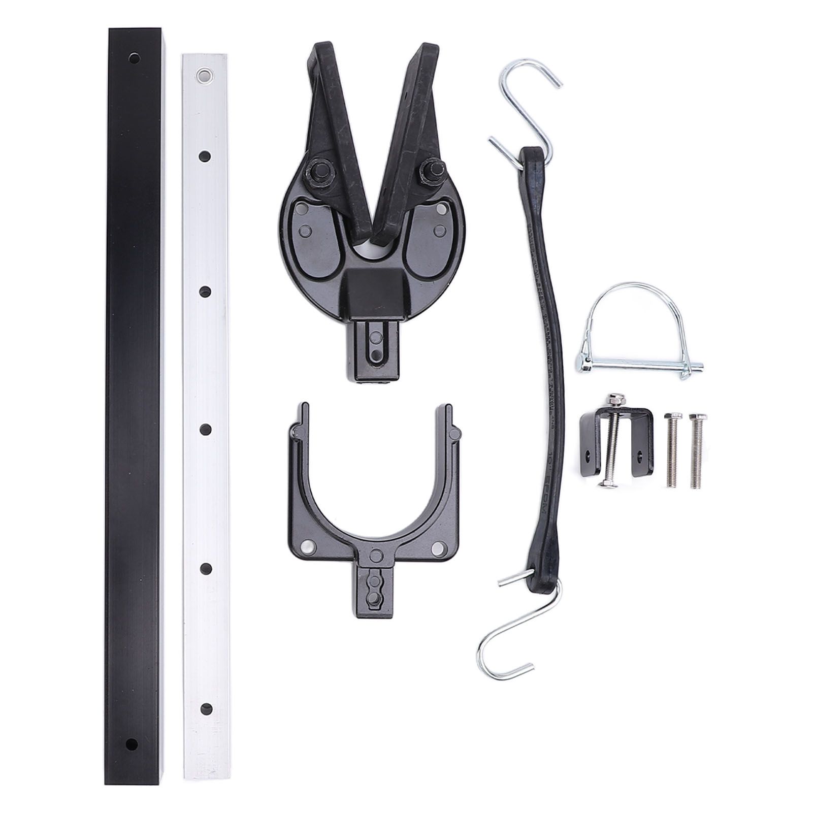 Transom Saver Boat Motor Support with Composite Head Holds Engine Roller view 3