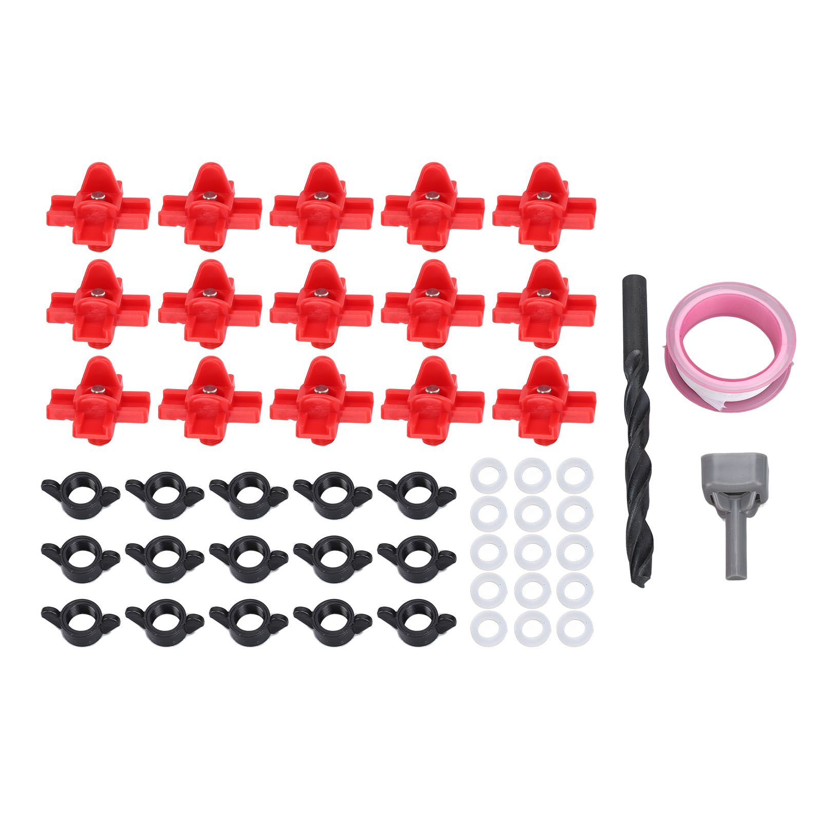 15 Sets Poultry Water Nipples Kit Automatic Leakproof Chicken Waterer Nipples view 2