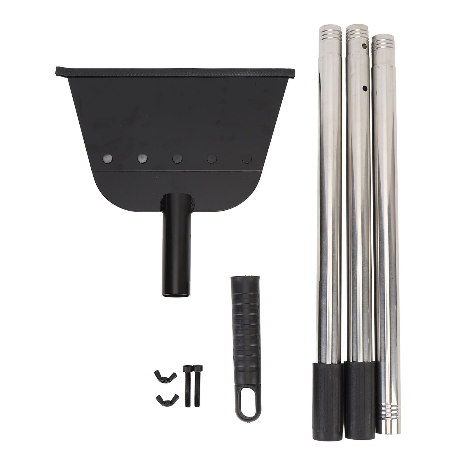 Flat Snow Shovel Multifunctional Steel Metal Driveway Heavy Duty Floor Ice view 3
