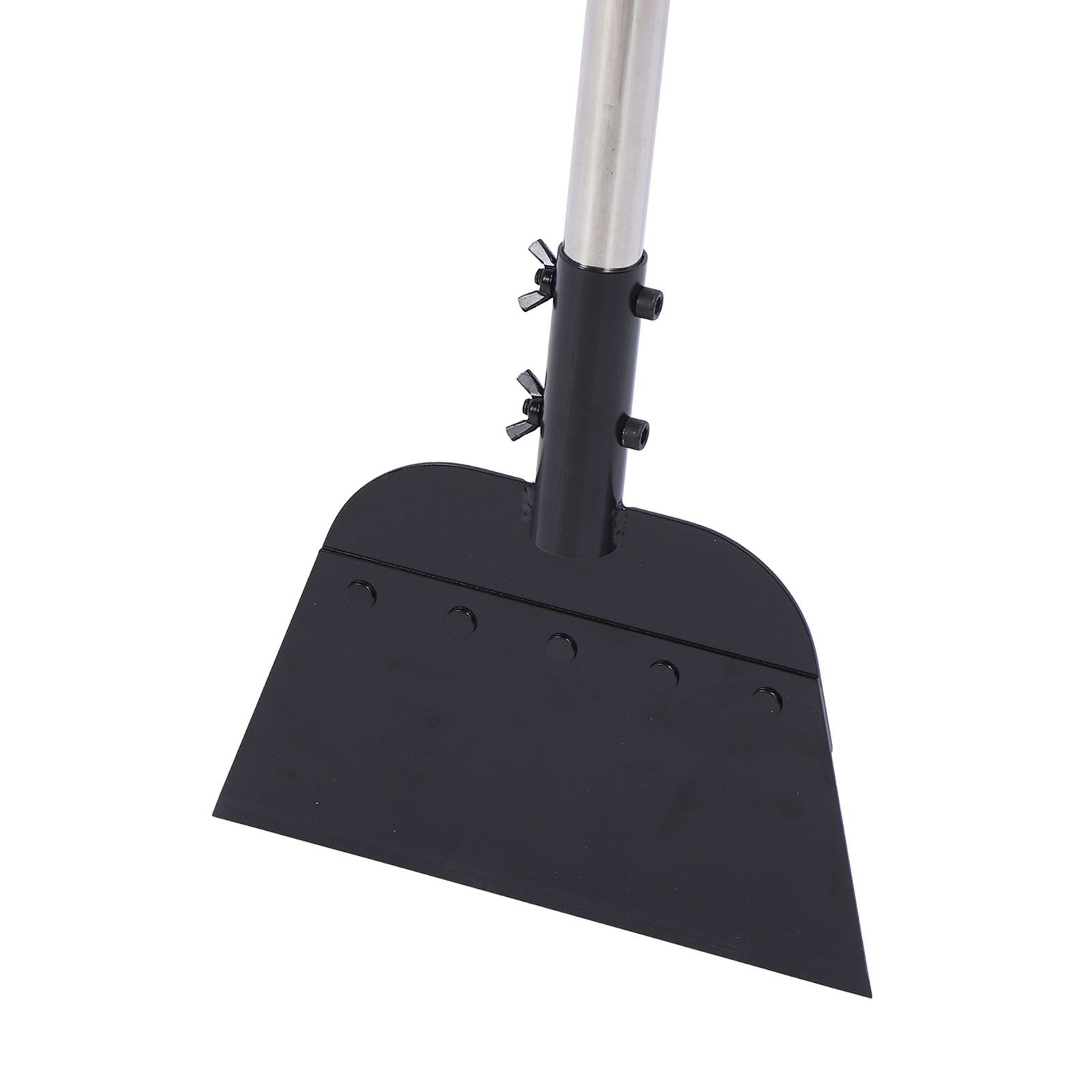 Flat Snow Shovel Multifunctional Steel Metal Driveway Heavy Duty Floor Ice view 7