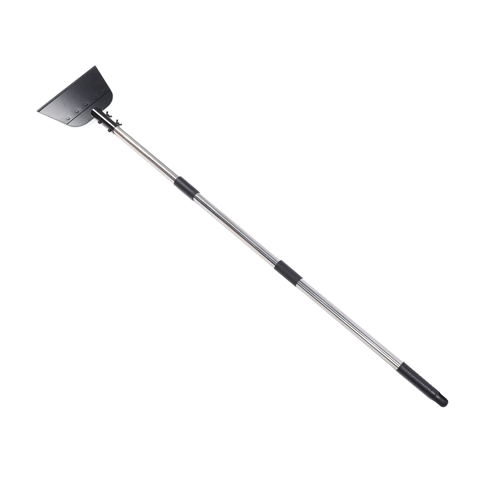 Flat Snow Shovel Multifunctional Steel Metal Driveway Heavy Duty Floor Ice view 11