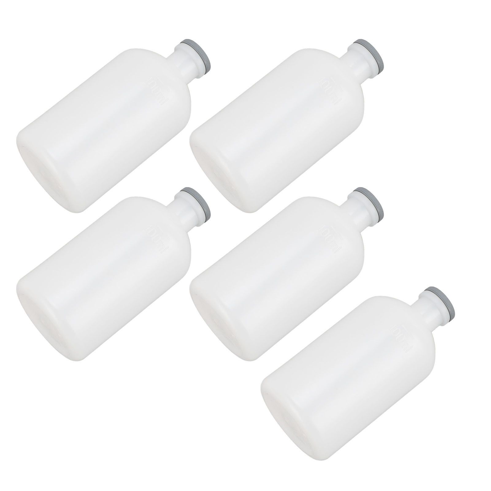 5pcs Veterinary Syringes Bottles 100ml PP Reusable Livestock Animal Injection view 12