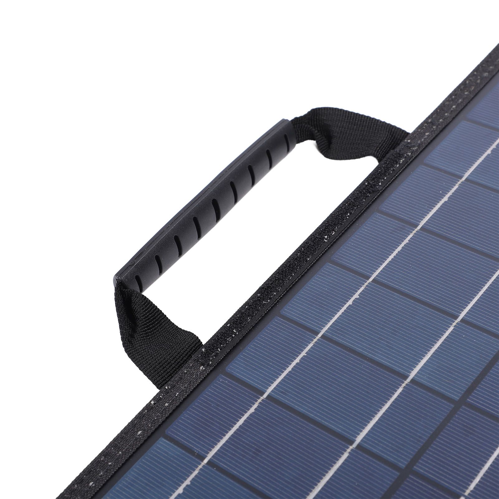 Solar Panel Kit with Angle Adjust Meter Polycrystalline Silicon 80W Foldable 2 view 2