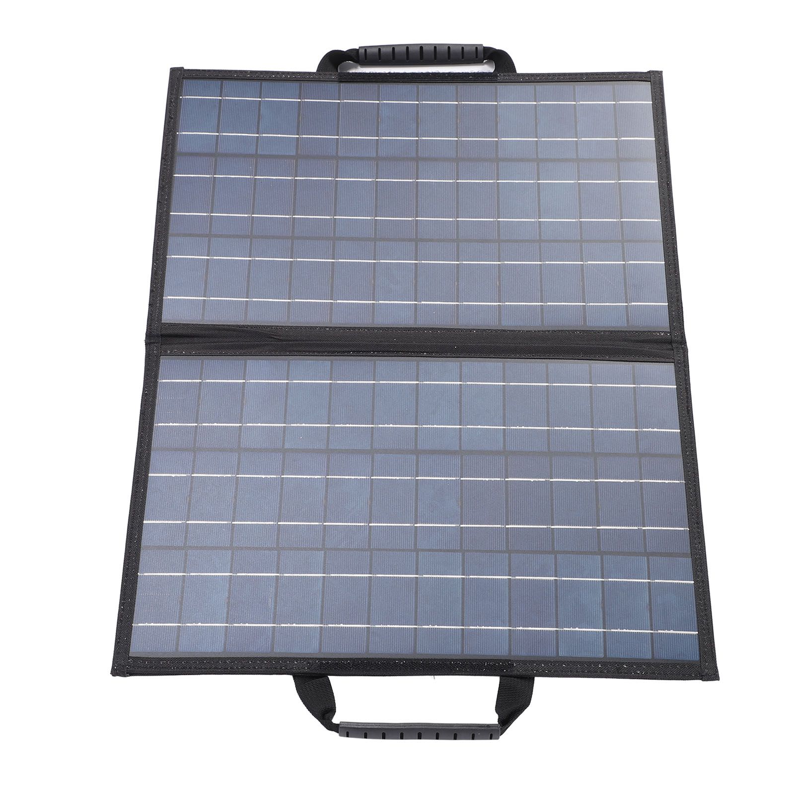 Solar Panel Kit with Angle Adjust Meter Polycrystalline Silicon 80W Foldable 2 view 7