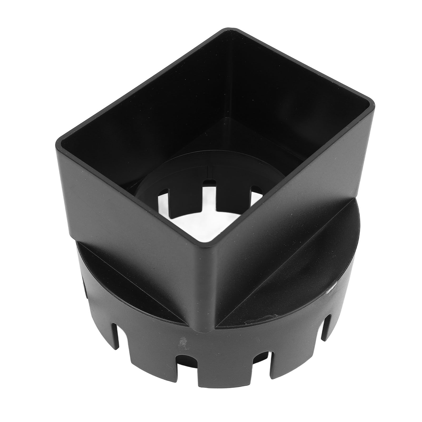 Rain Gutter Downspout Adapter 3x4 Inch PVC Square Rain Gutter to Drain Pipe view 3