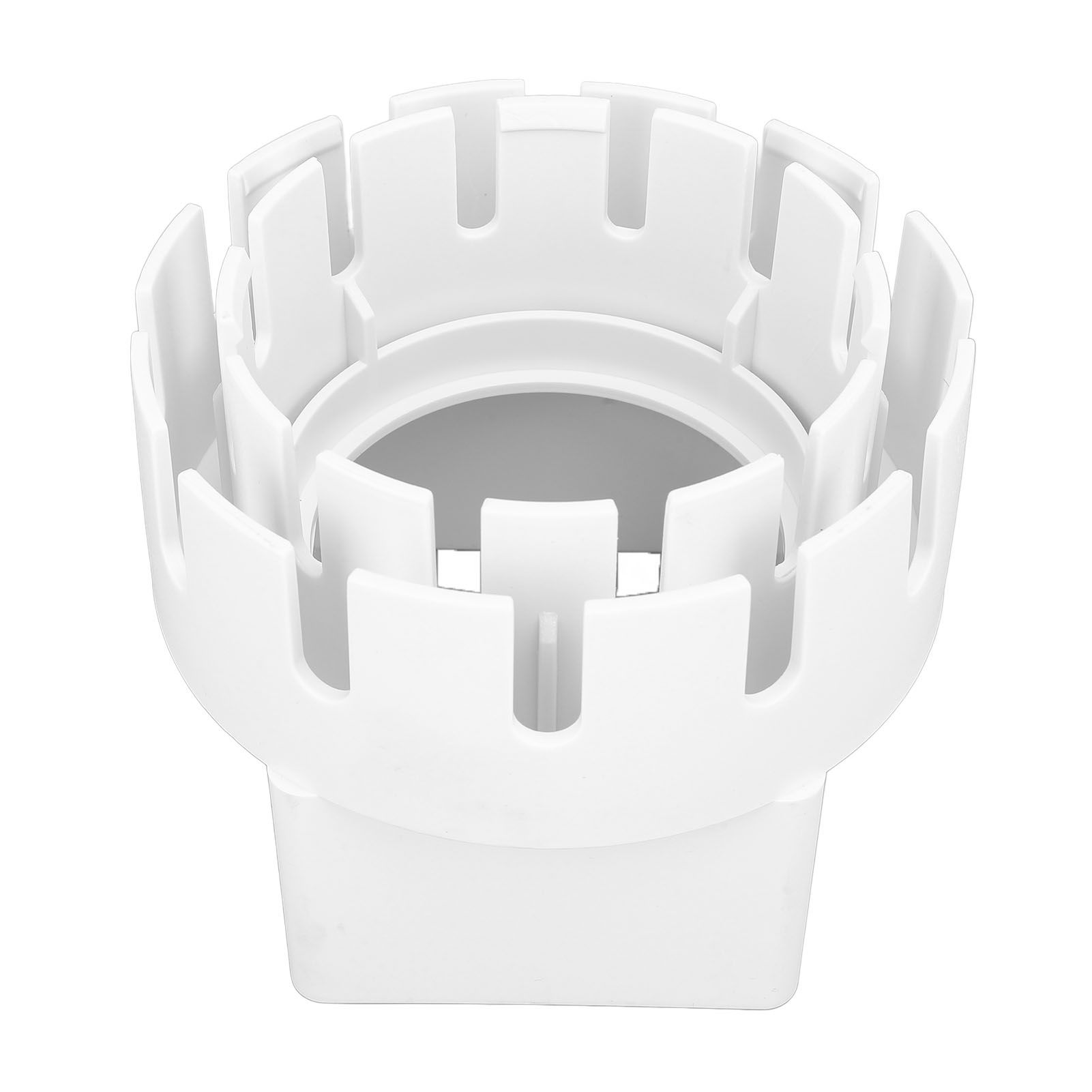 Rain Gutter Downspout Adapter 3x4 Inch PVC Square Rain Gutter to Drain Pipe view 5