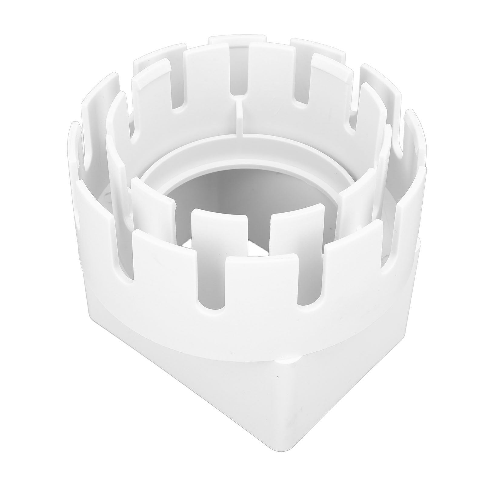 Rain Gutter Downspout Adapter 3x4 Inch PVC Square Rain Gutter to Drain Pipe view 6