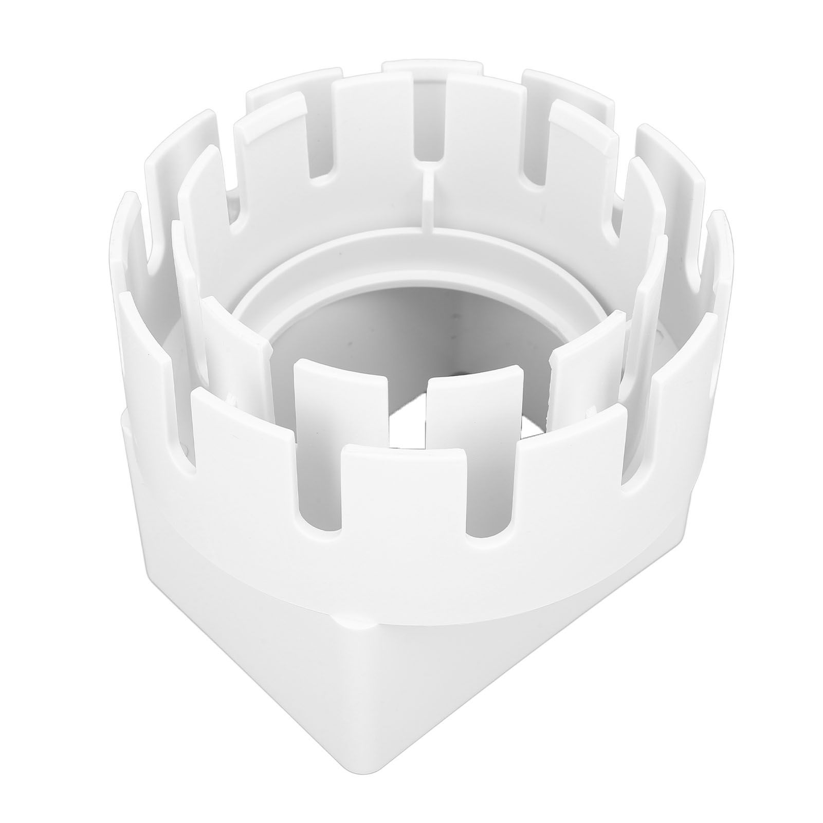 Rain Gutter Downspout Adapter 3x4 Inch PVC Square Rain Gutter to Drain Pipe view 7