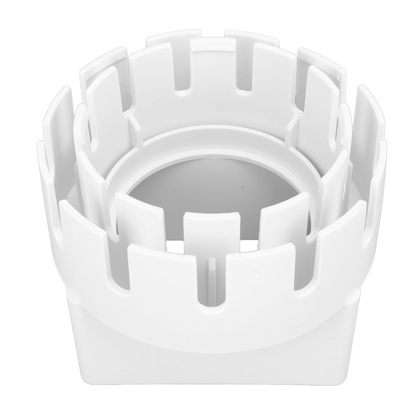 Rain Gutter Downspout Adapter 3x4 Inch PVC Square Rain Gutter to Drain Pipe view 8