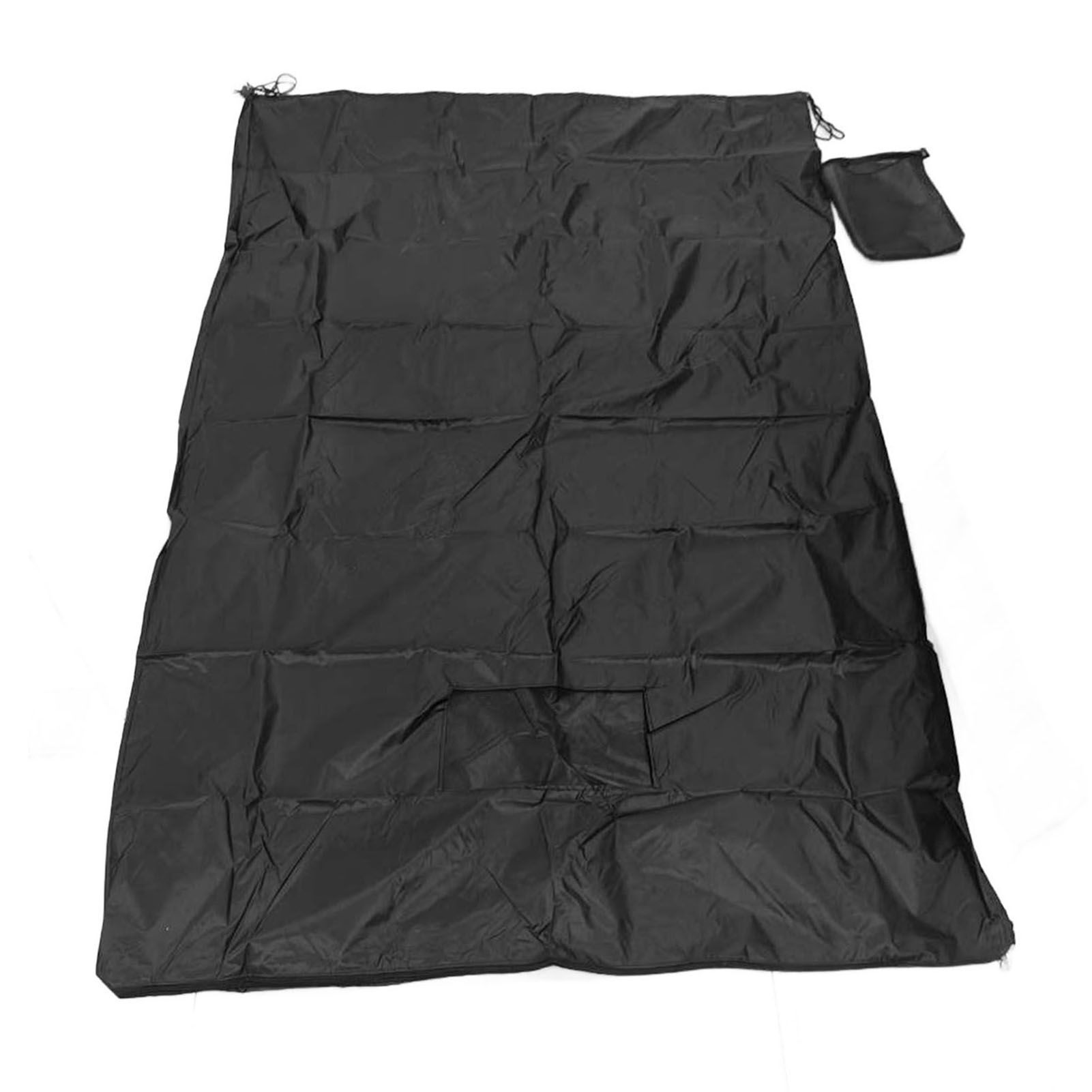 Leaf Bag Zipper Anti Tear Water Resistant Double Drawstrings Large Capacity view 3