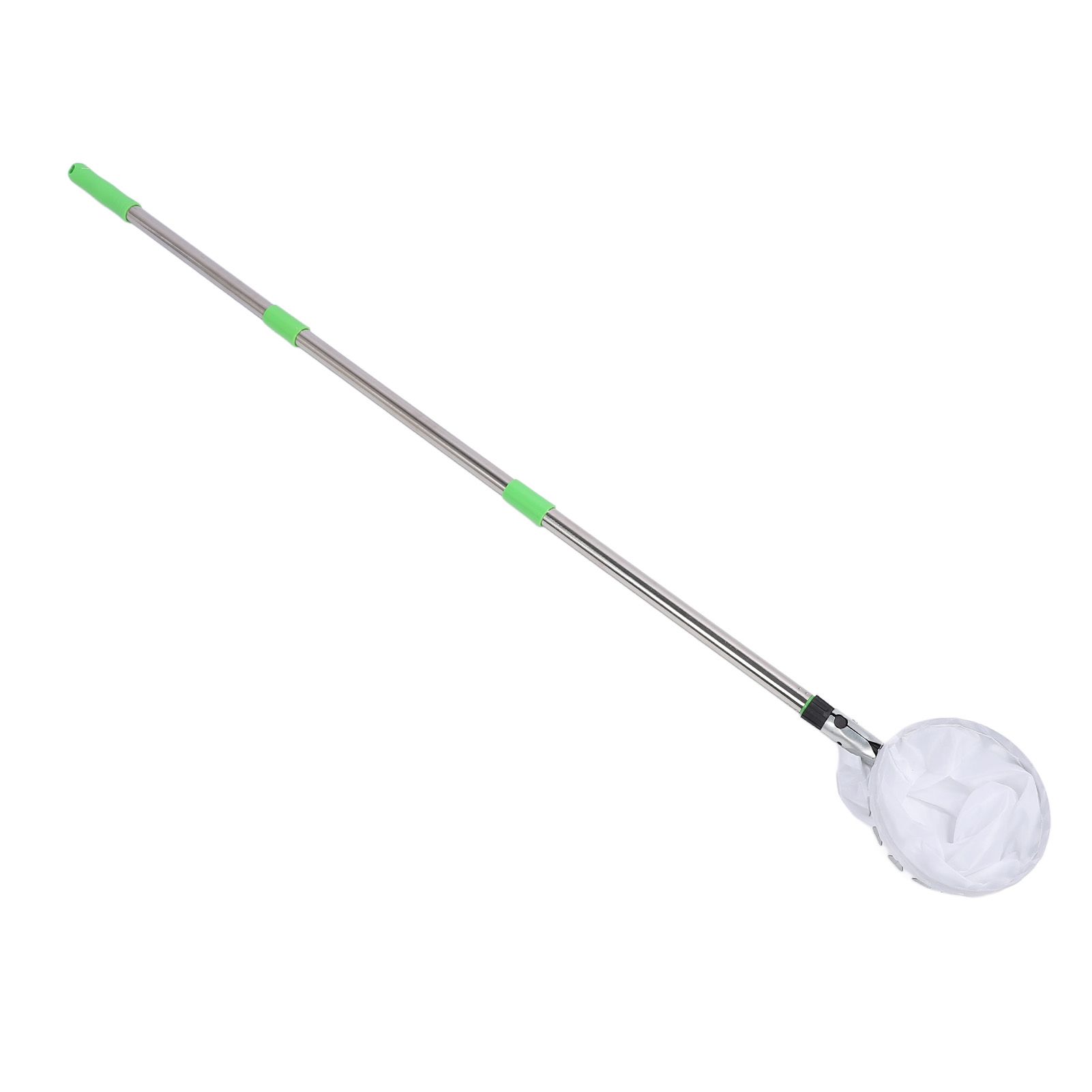 Fruit Picker Stainless Steel Long Pole Fruits Catcher Grabber Harvesting view 4