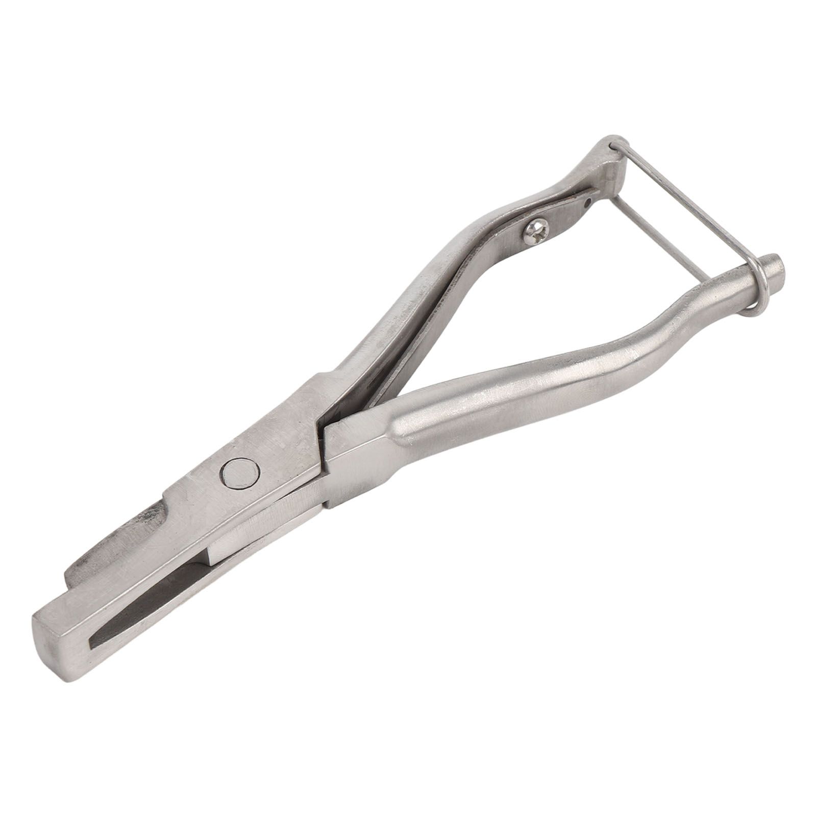 Animal Ear Tag Pliers Stainless Steel U Shape Notcher Livestock Farm Equipment — image 1