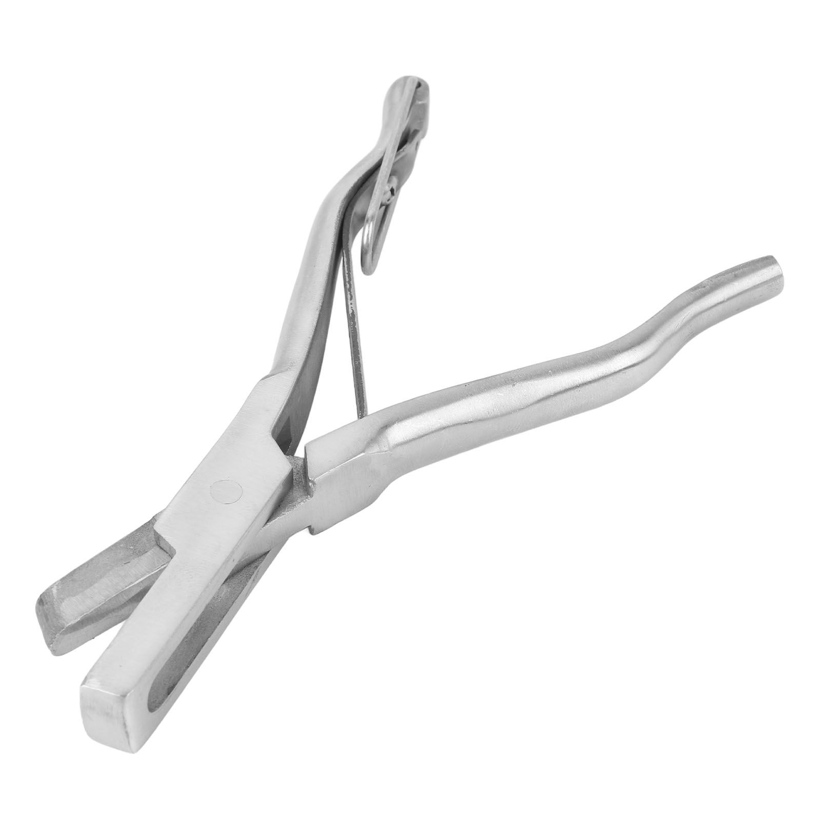Ear Notcher U Shape Stainless Steel Livestock Ear Tag Pliers Animal Identify view 8