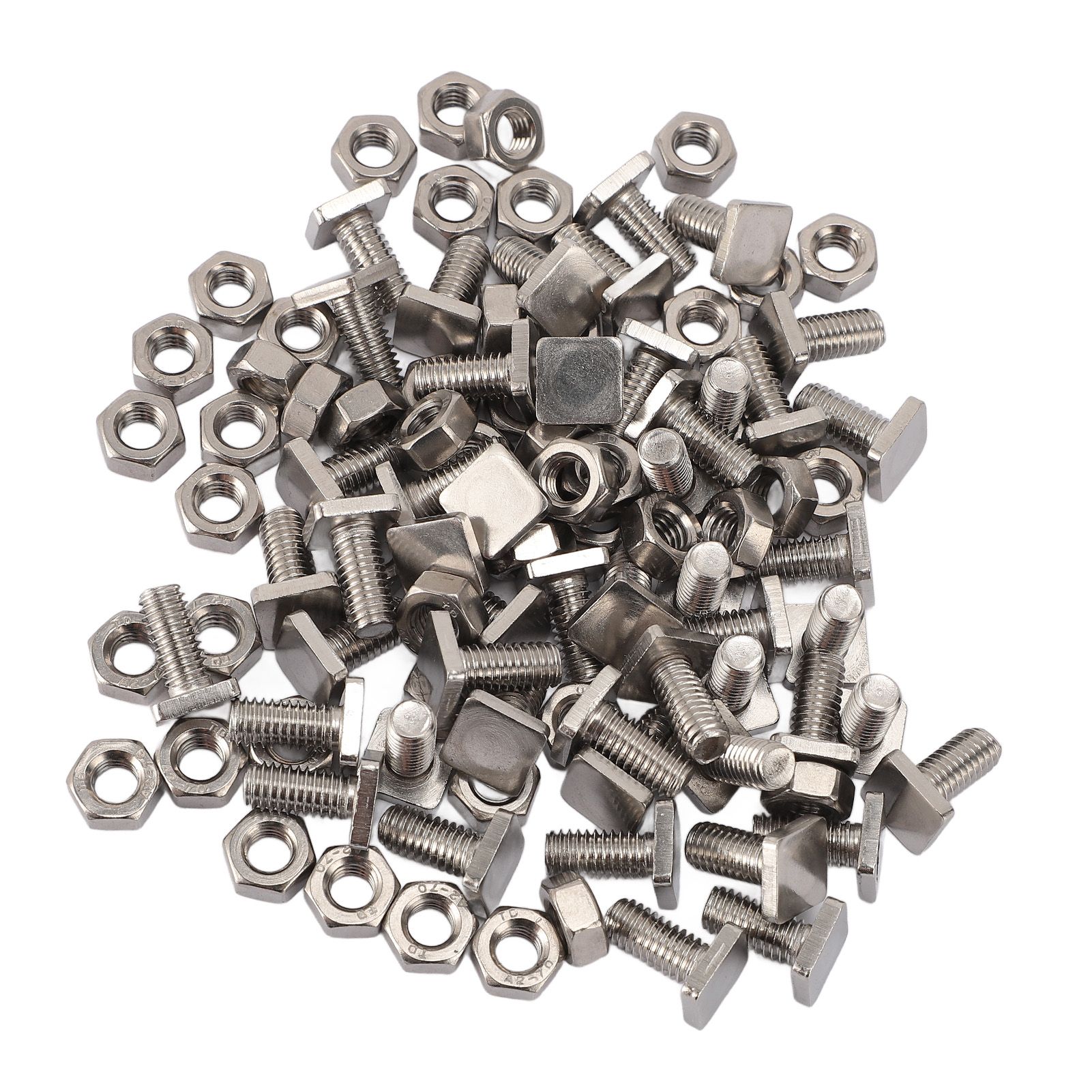 50 Sets Stainless Steel Greenhouse Screws Quick Assembly M6 X 13 Screws M6 view 9