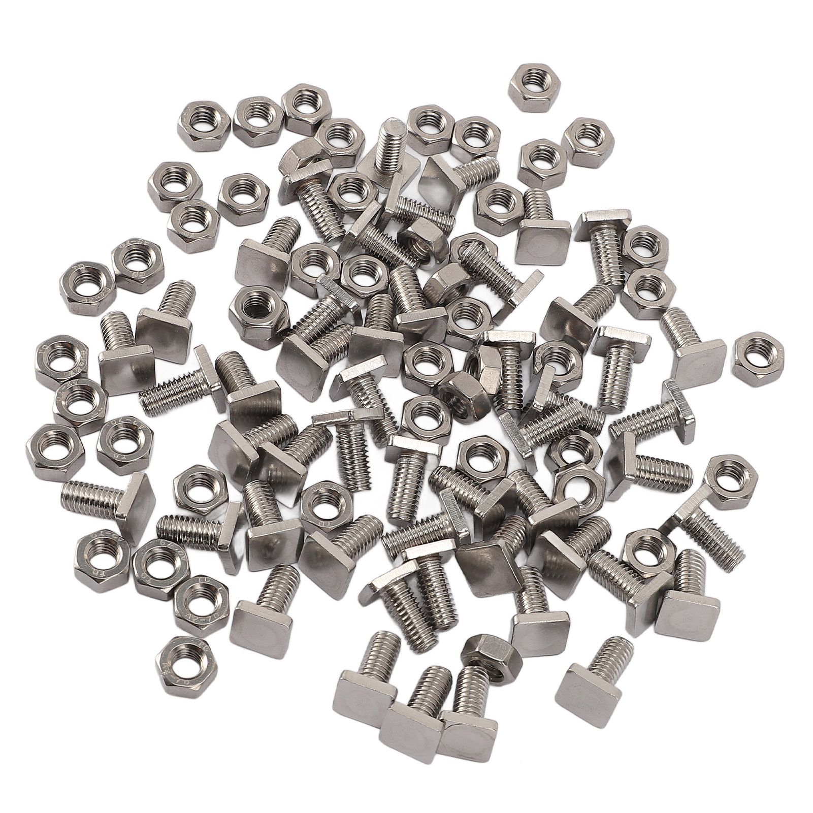 50 Sets Stainless Steel Greenhouse Screws Quick Assembly M6 X 13 Screws M6 view 10