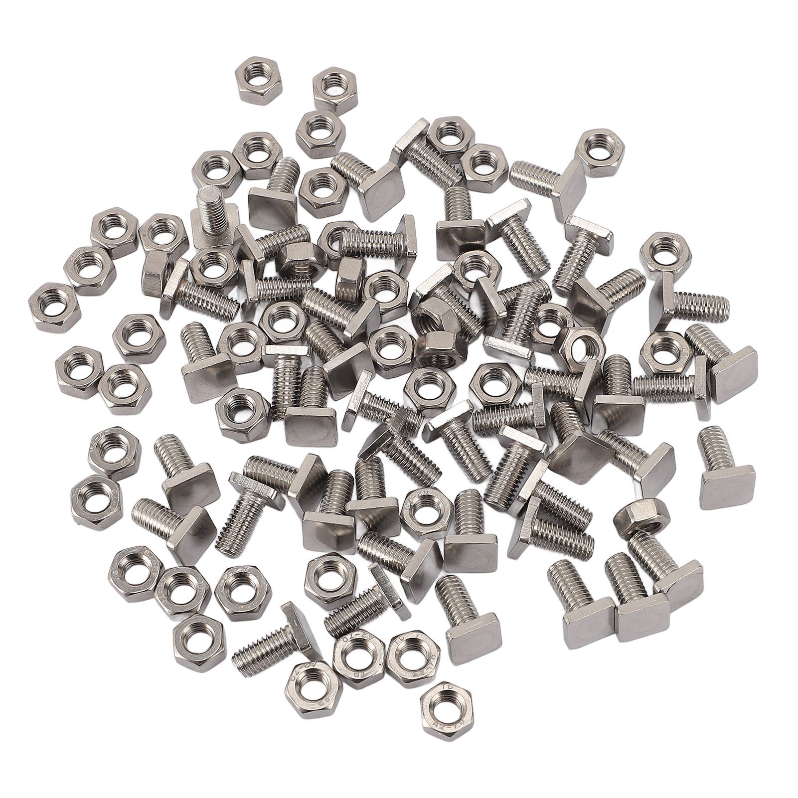 50 Sets Stainless Steel Greenhouse Screws Quick Assembly M6 X 13 Screws M6 view 11