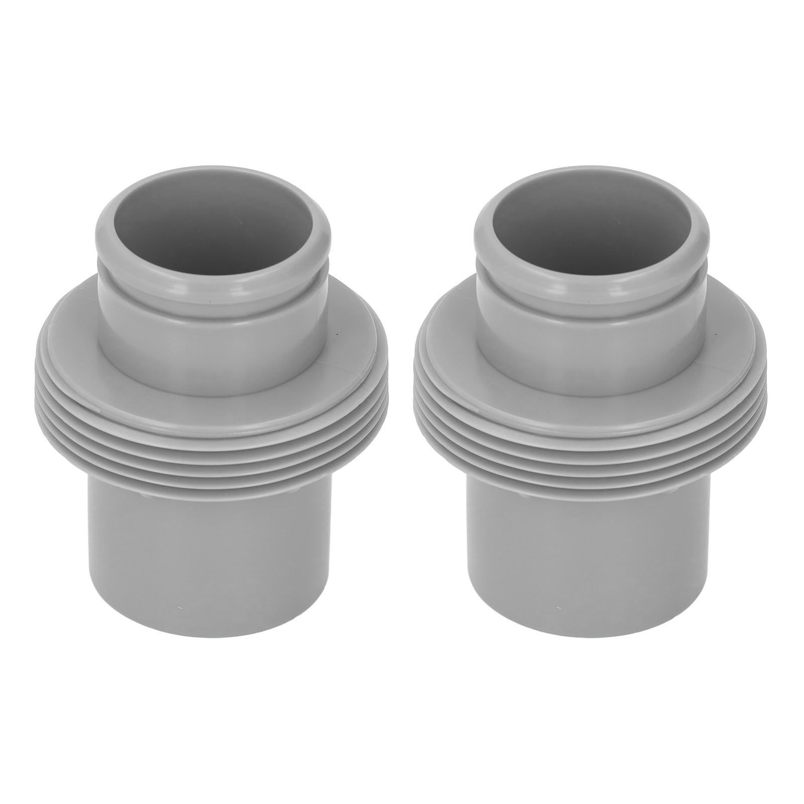 2pcs Pool Hose Adapter ABS 38MM Leakproof Pool Hose Connector for P05992 view 3