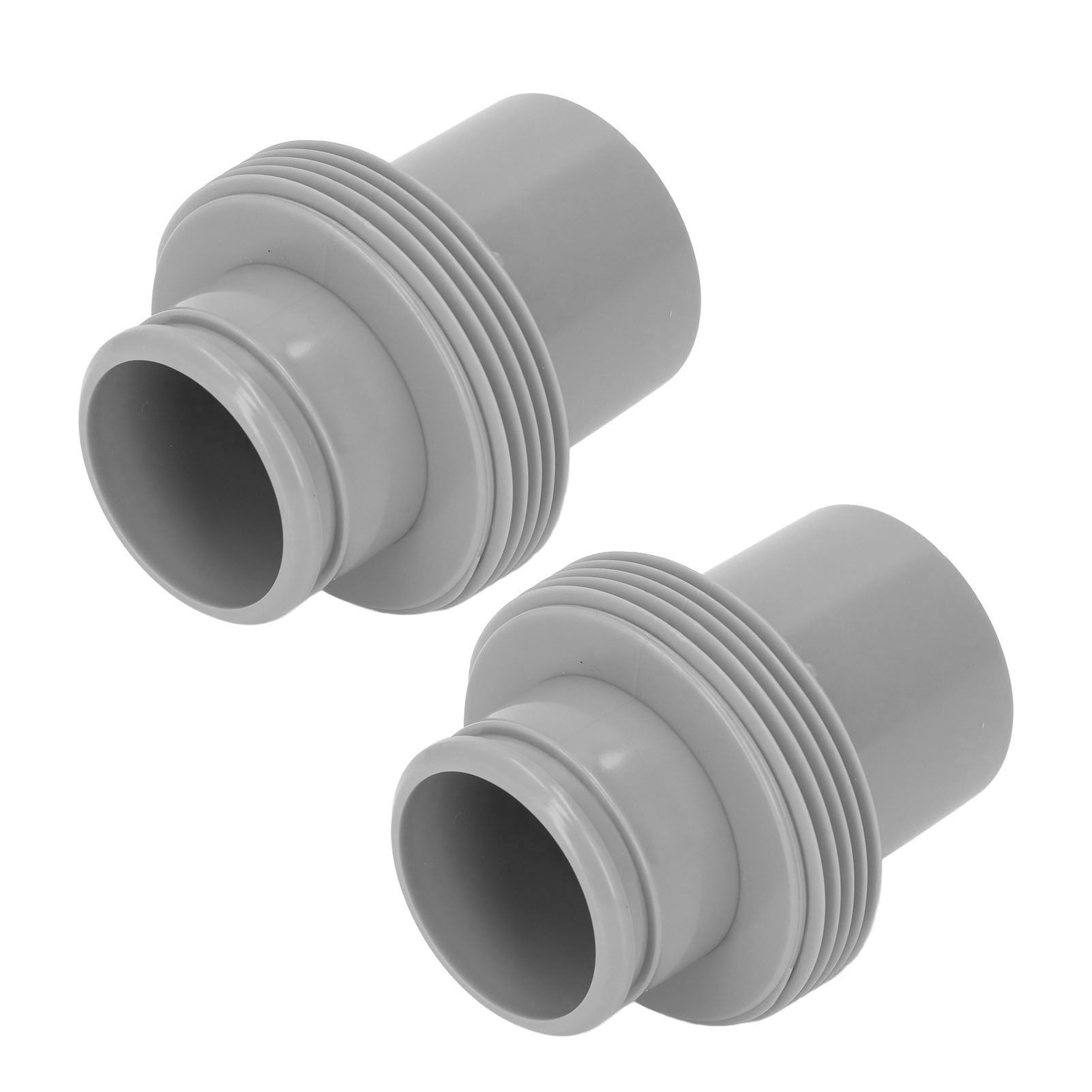 2pcs Pool Hose Adapter ABS 38MM Leakproof Pool Hose Connector for P05992 view 4