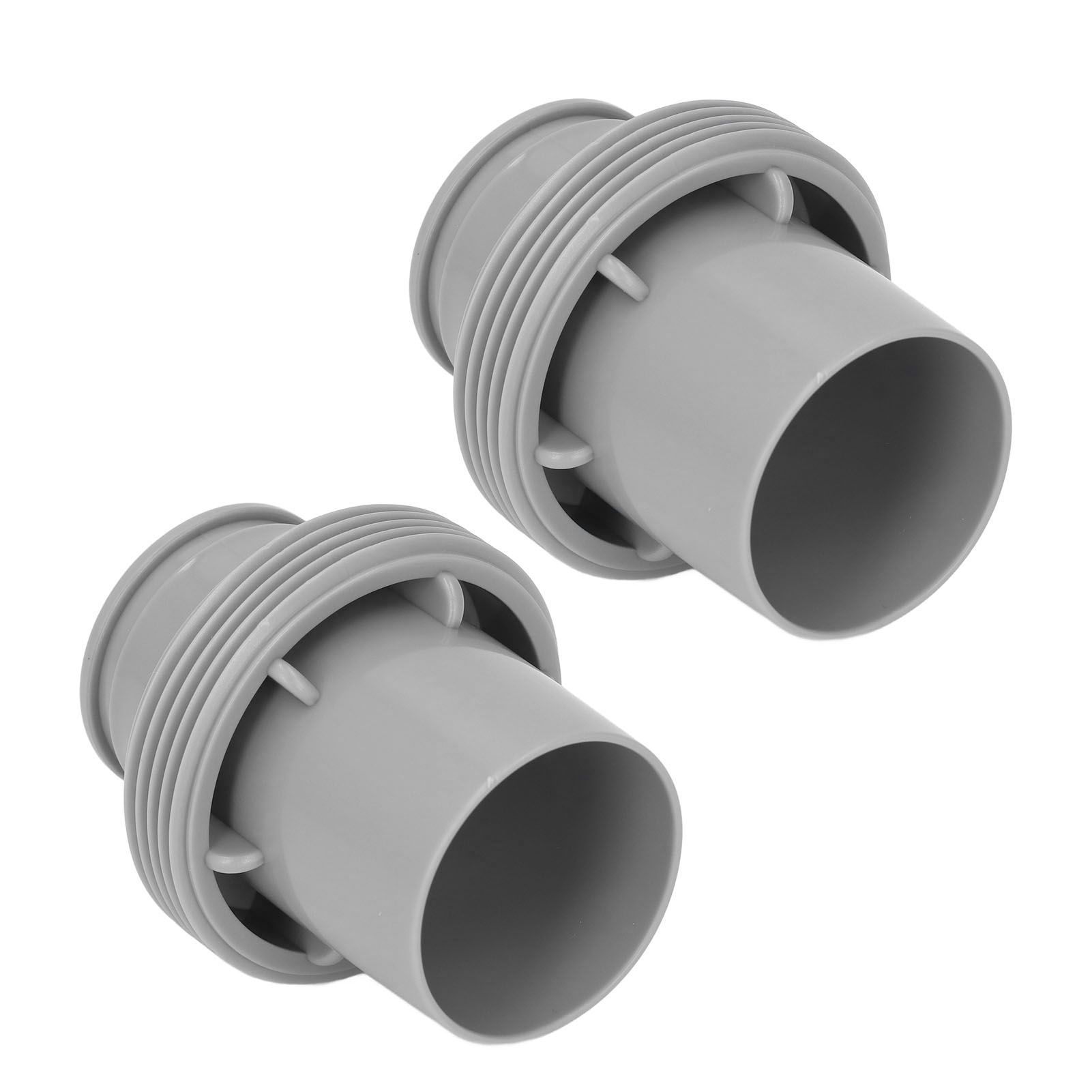 2pcs Pool Hose Adapter ABS 38MM Leakproof Pool Hose Connector for P05992 view 5