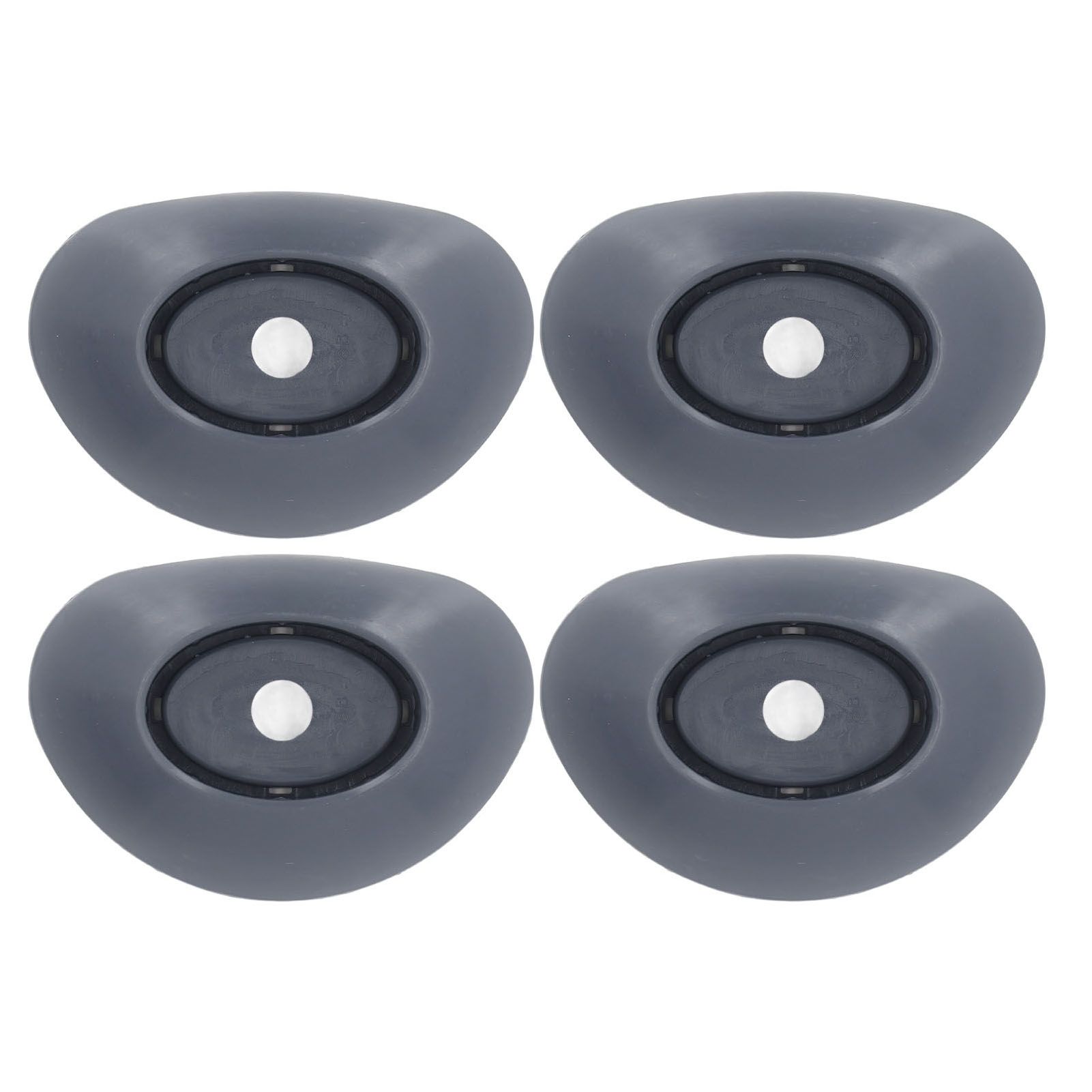 4PCS Pool Footings for P61802 Plastic Large Swimming Pool Base Support Leg End view 12