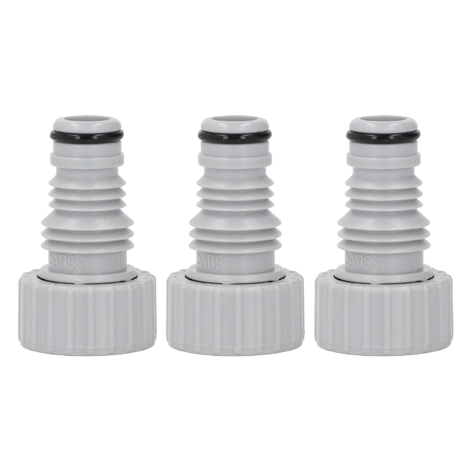 3pcs P05347 Drain Valve Adapter Plastic Hose Adapter Swimming Pool Accessories view 3