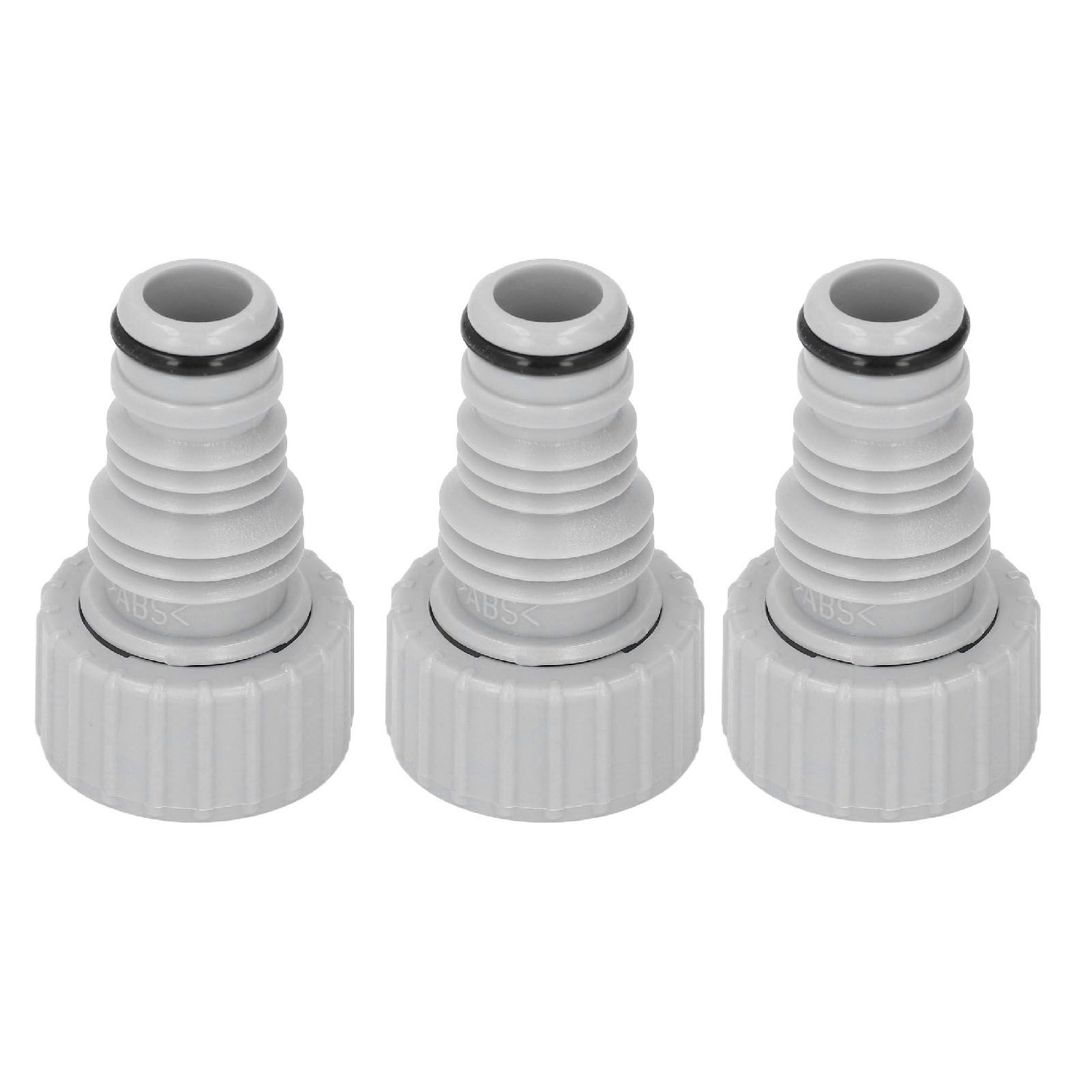 3pcs P05347 Drain Valve Adapter Plastic Hose Adapter Swimming Pool Accessories view 6