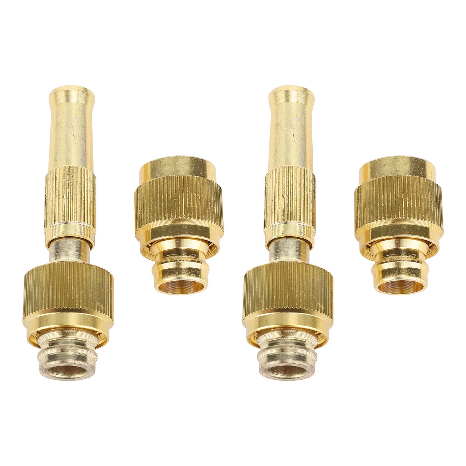 2 Set Garden Water Hose Nozzle Sprayer 7 GPM 80 PSI G1/2 Thread Inlet view 9