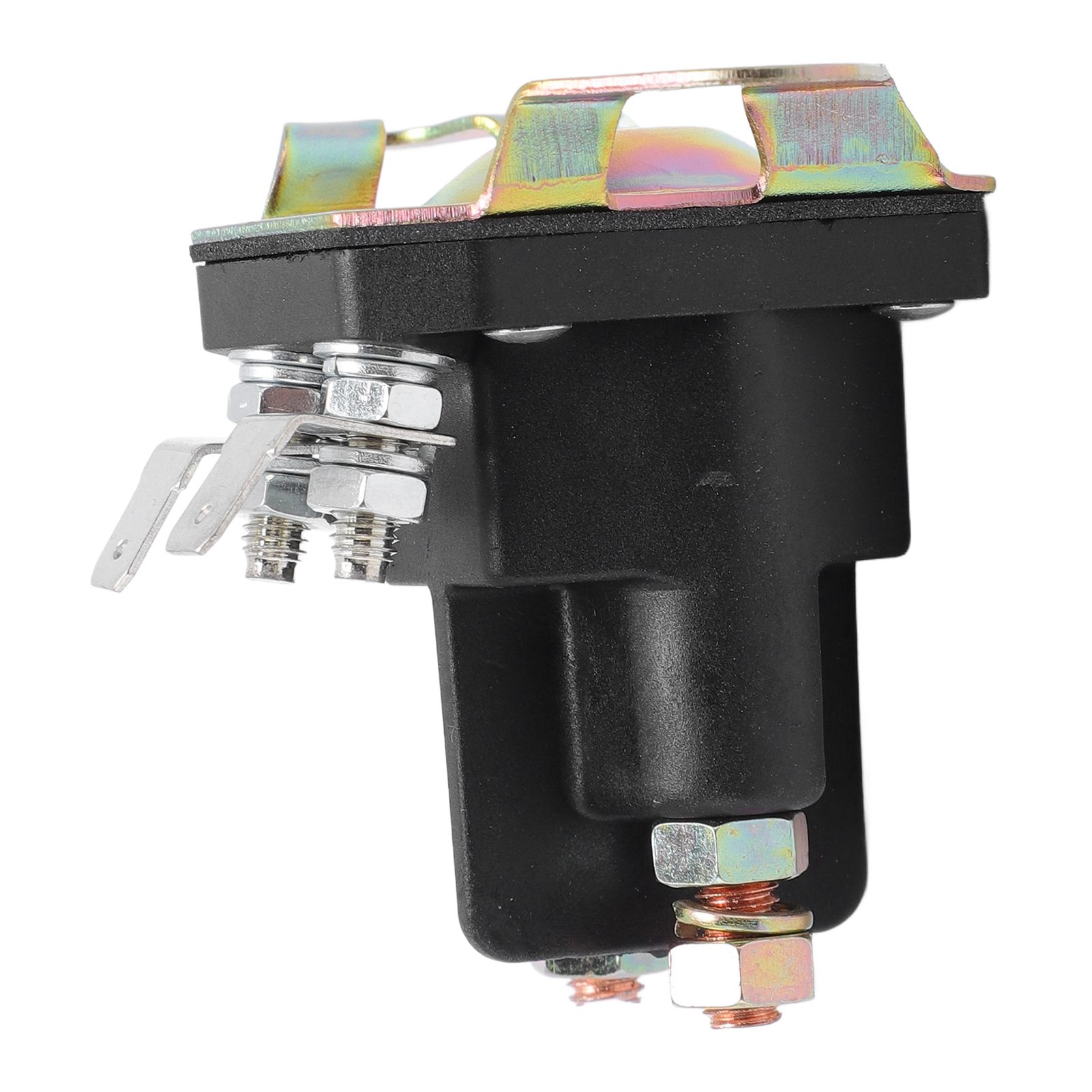 435 103 Starter Solenoid 4 Pole 12V DC Brass Lawn Mower Starter Solenoid Relay view 3