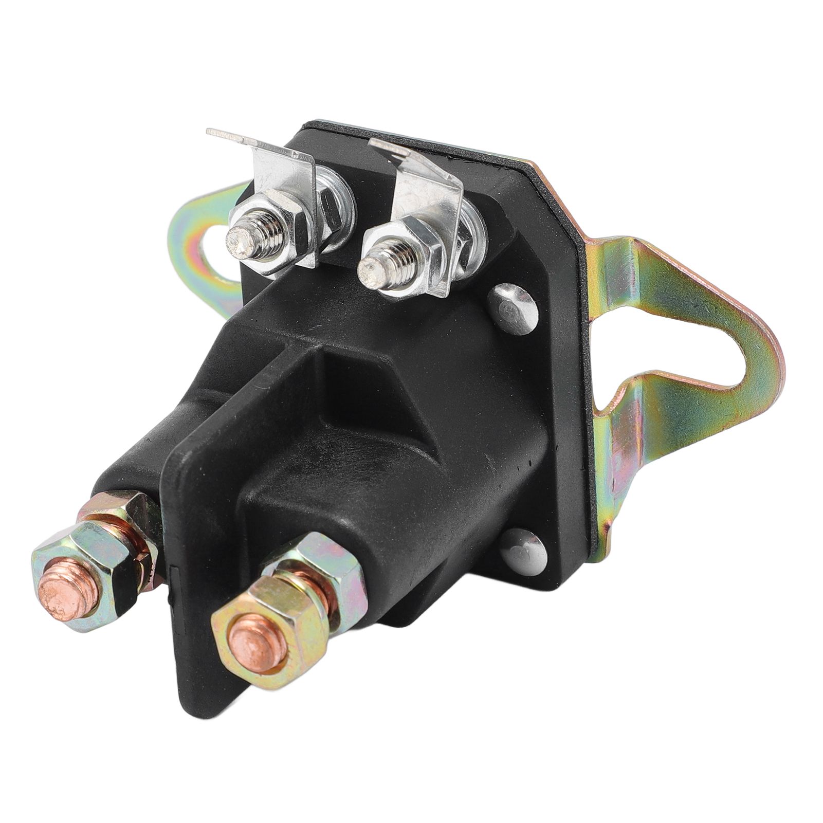 435 103 Starter Solenoid 4 Pole 12V DC Brass Lawn Mower Starter Solenoid Relay view 4