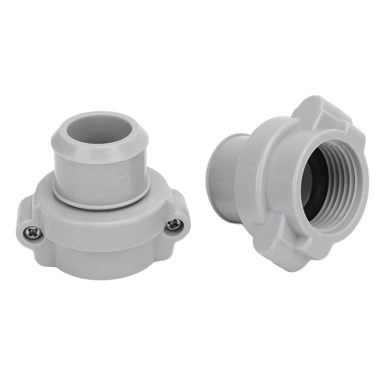 B C Water Pipe Grey Coupling Screw Nut Connector B and C Coupler Leakproof view 8