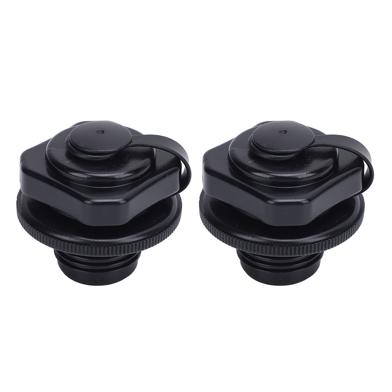 2pcs Inflatable Bathtub Replacement Valve Cover ABS Leak Proof G3/4 Male — image 1