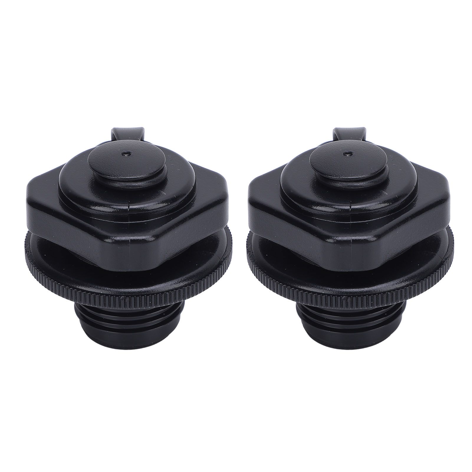 2pcs Inflatable Bathtub Replacement Valve Cover ABS Leak Proof G3/4 Male view 3