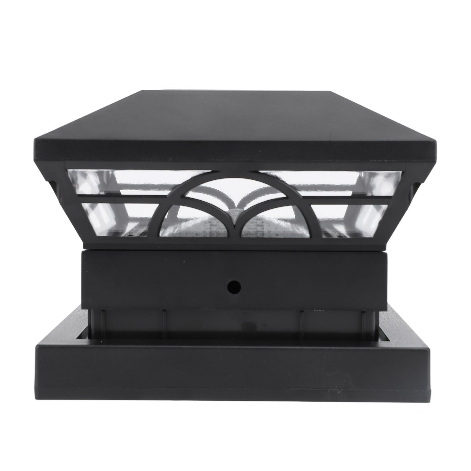 Solar Post Cap Light Outdoor Solar Powered IP65 Water Proof for Fence Garden