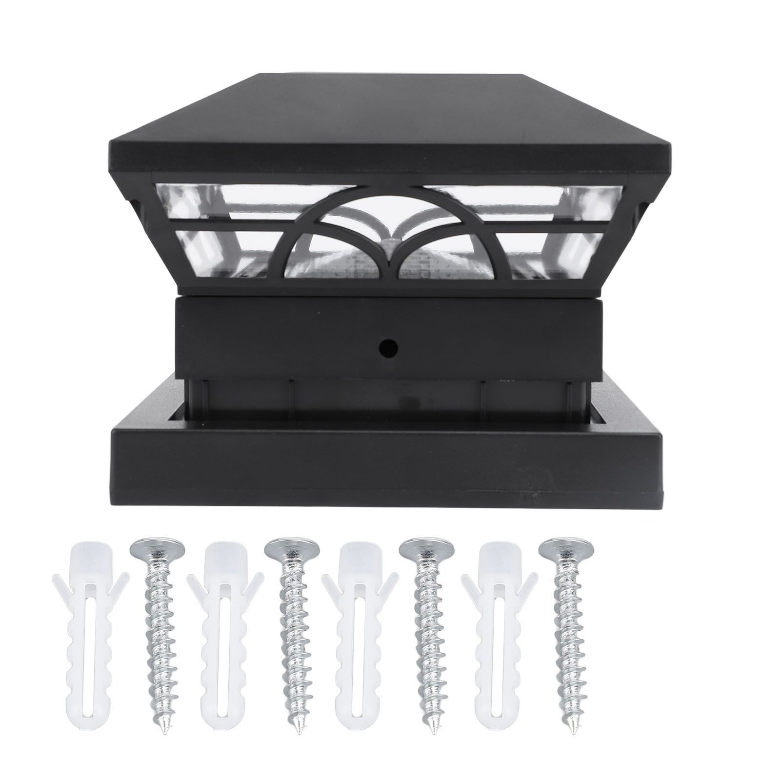 Solar Post Cap Light Outdoor Solar Powered IP65 Water Proof for Fence Garden view 3