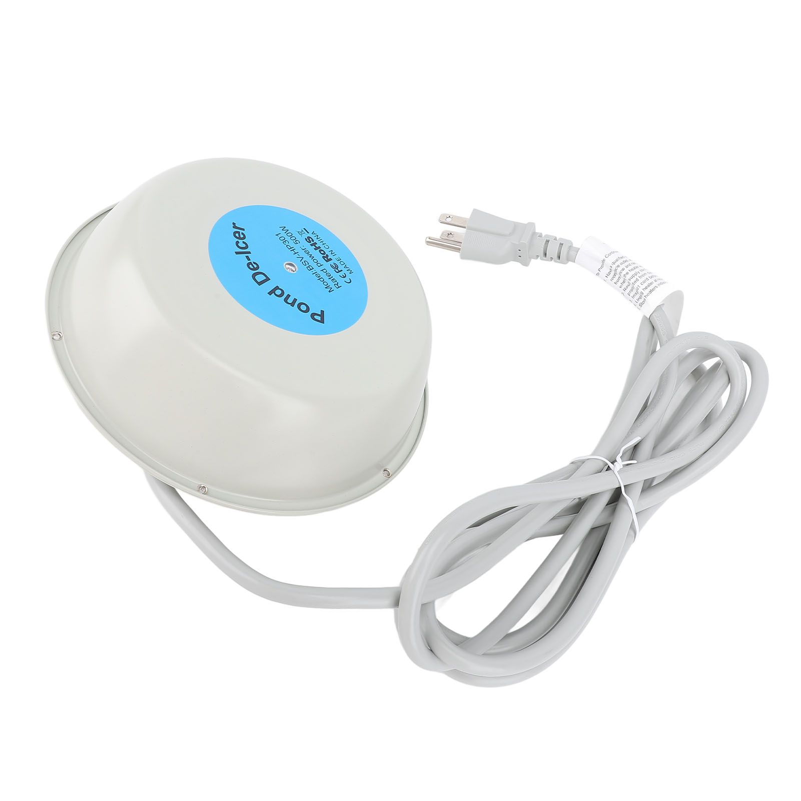 Birdbath Heater Winter Outdoor Bird Bath with Thermostat Floating Pond De Icer view 6